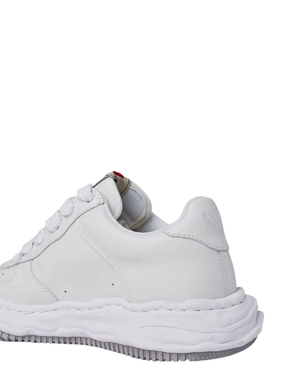 Maison MIHARA YASUHIRO MIHARAYASUHIRO Wayne White Leather Sneakers New Auth Size US 5 / EU 37 - 5 Thumbnail