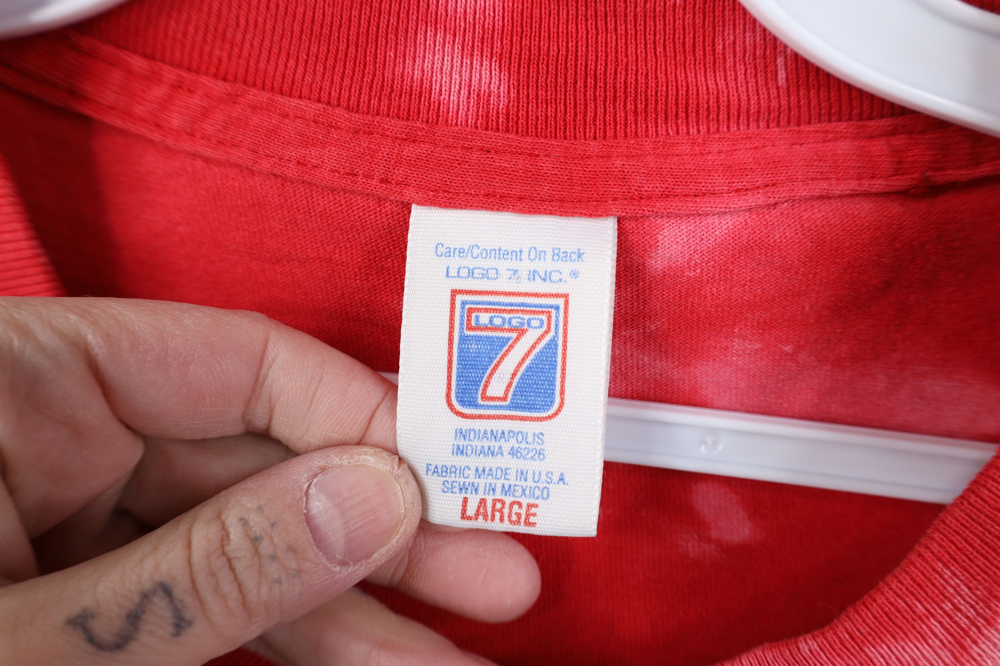 Vintage Vintage 90s Detroit Red Wings Hockey Short Sleeve T-Shirt Size US L / EU 52-54 / 3 - 8 Thumbnail
