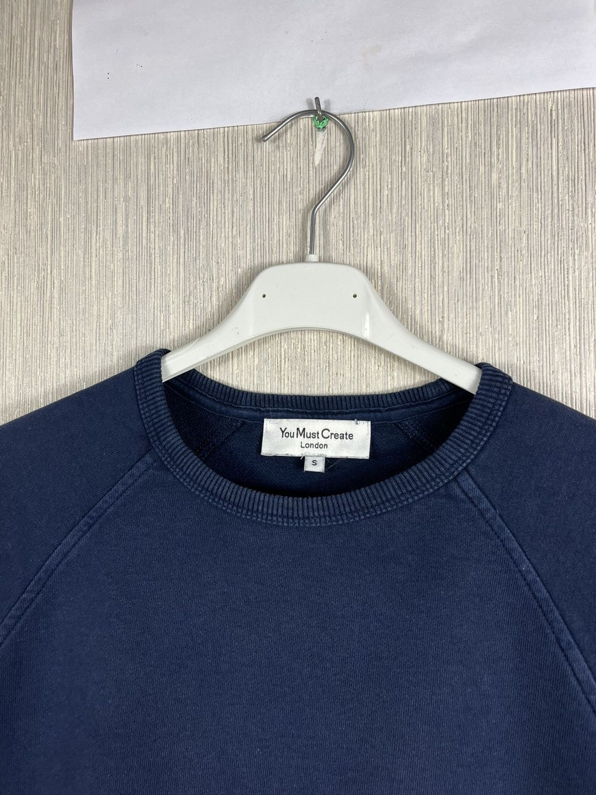 YMC YMC You Must Create basic navy y2k crewneck sweatshirt Size US S / EU 44-46 / 1 - 9 Thumbnail