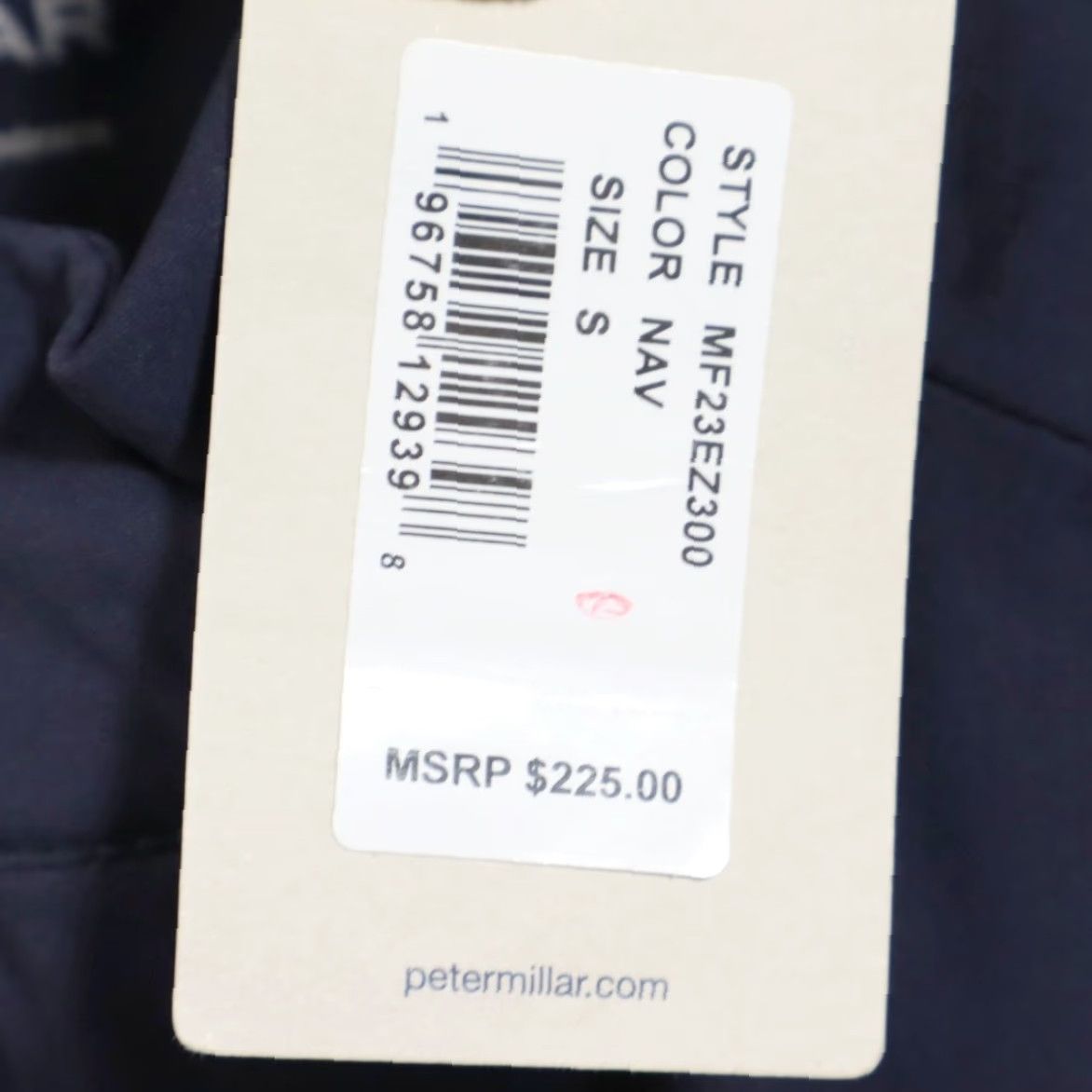 Peter Millar Peter Millar Kinetic 3L Vest Solid Mock Jacket Navy Men's S Shirt Size US S / EU 44-46 / 1 - 8 Thumbnail