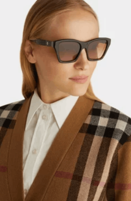Burberry BURBERRY ARDEN POLARIZED SUN BE4391F MSRP$398 Size ONE SIZE - 3 Thumbnail