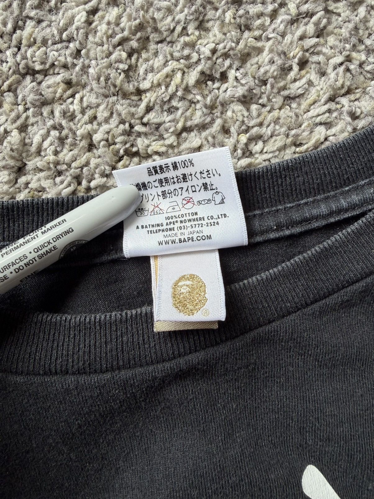 Bape × Stussy Bape X Stussy Busy Works T Shirt Size US L / EU 52-54 / 3 - 5 Thumbnail