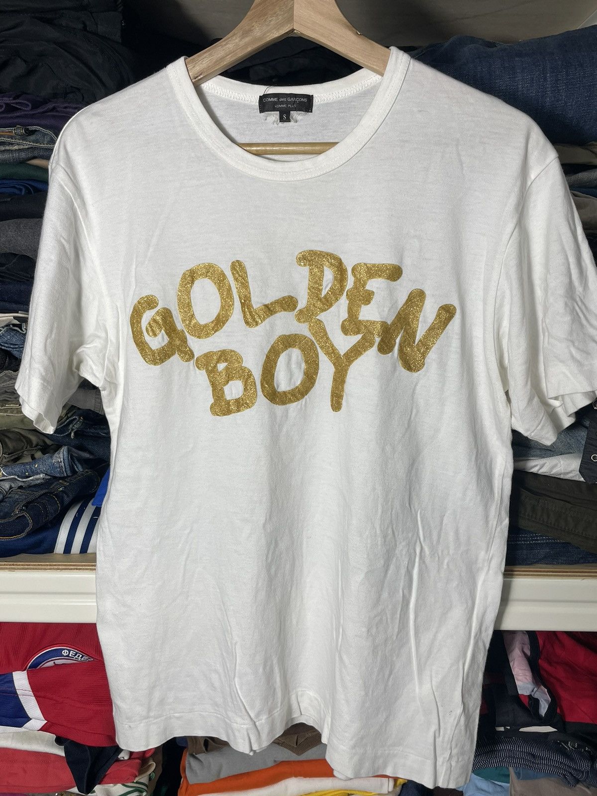 Vintage Comme Des Garcons Golden Boy Shirt
