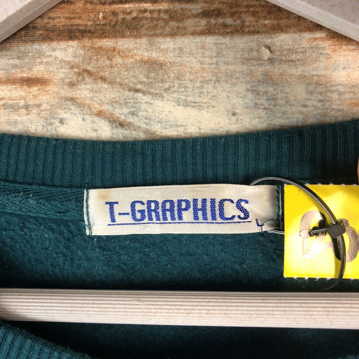 Homespun Knitwear × Japanese Brand T Graphics Green sweatshirt #A2062 Size M / US 6-8 / IT 42-44 - 10 Thumbnail