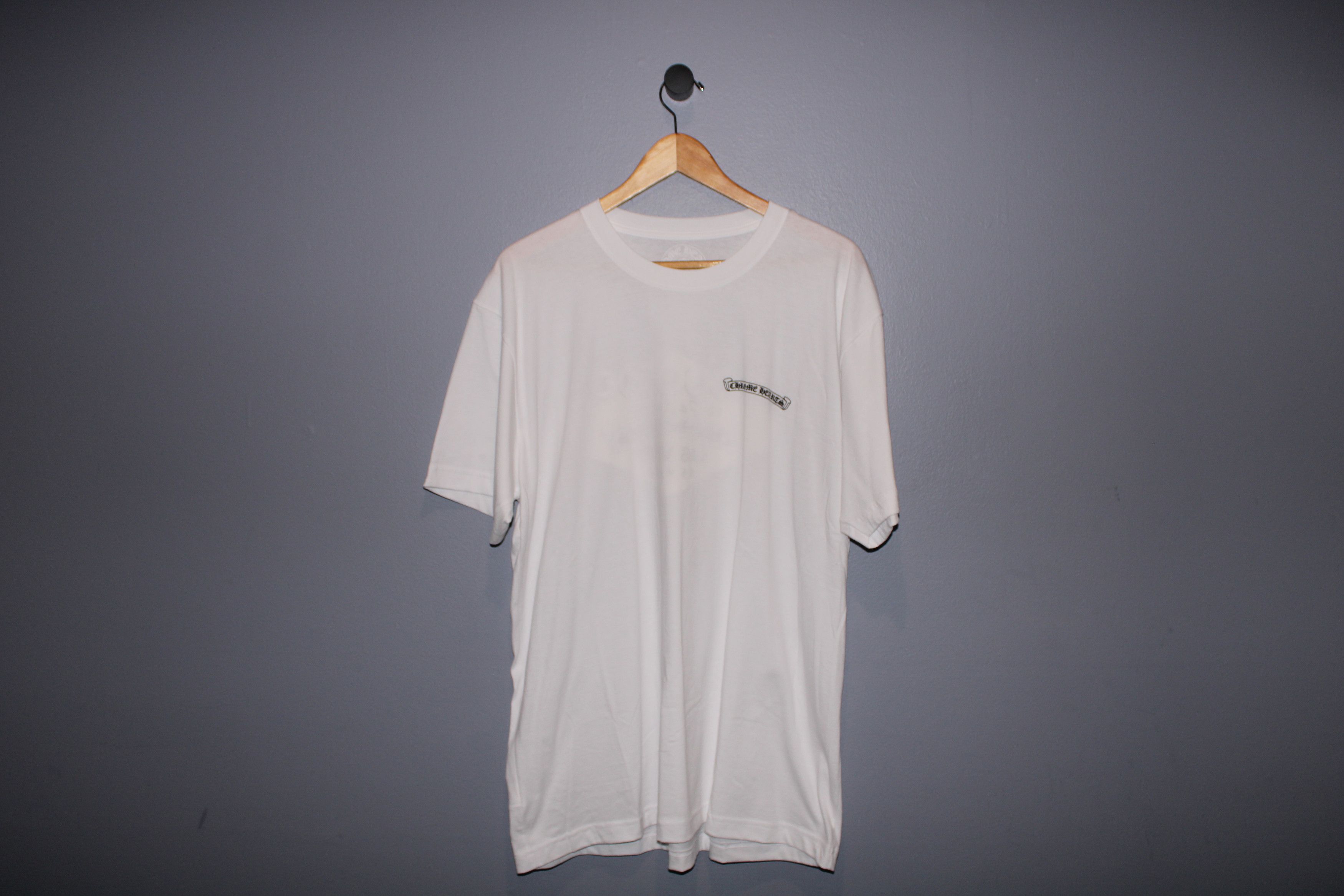 Chrome Hearts CHROME HEARTS WHITE VEGAS TSHIRT Size US XL / EU 56 / 4 - 1 Thumbnail