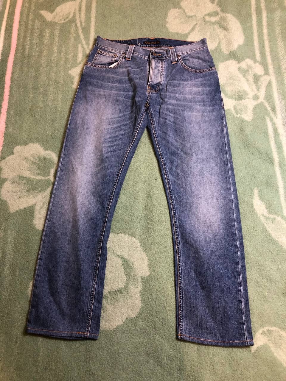 Nudie Jeans NUDIE jeans Stonewashed Jeans - Mens streetwear Size US 31 - 12 Thumbnail