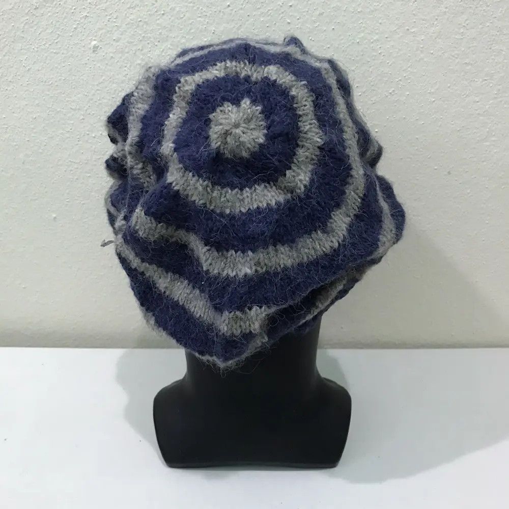 Japanese Brand Gaijin Stripe Design Beanie Hat Size ONE SIZE - 4 Thumbnail