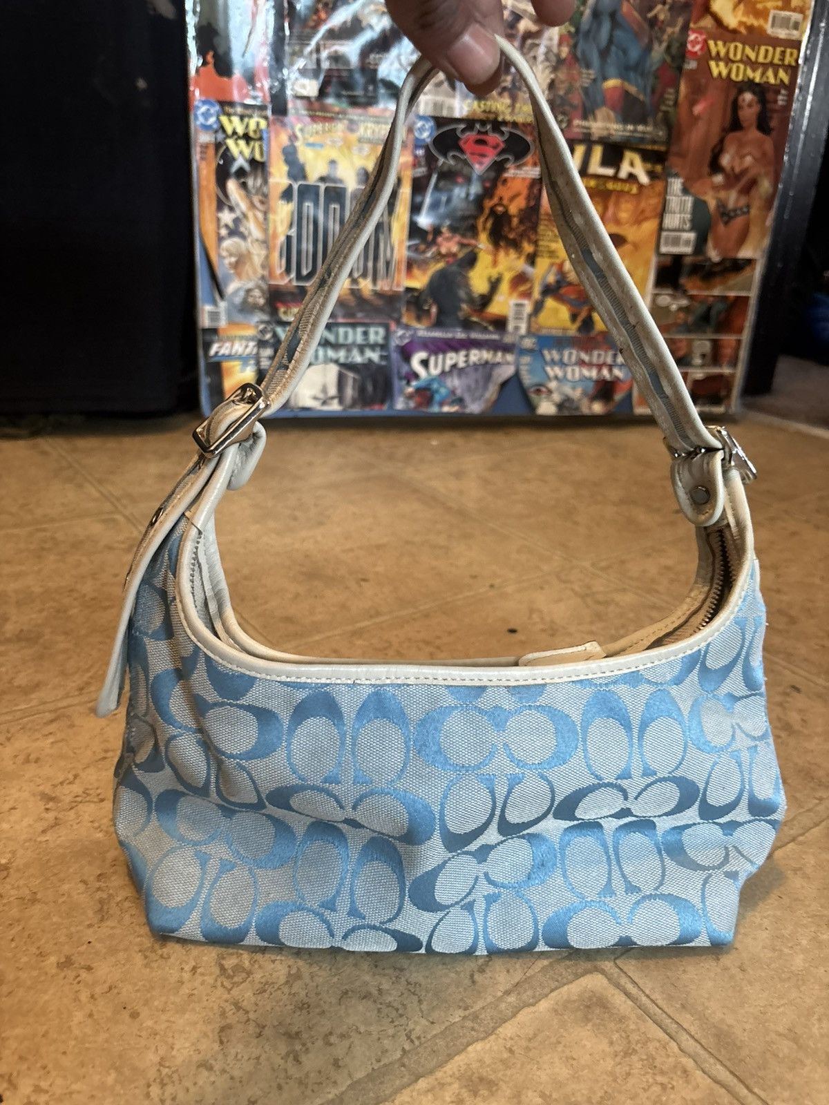 Vintage Coach Baguette Shoulder Bag