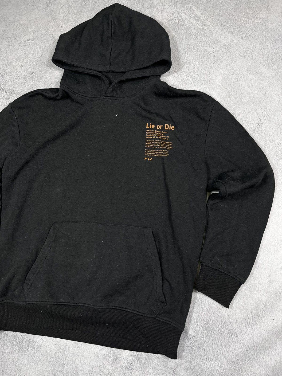 Band Tees × Vintage Vintage Y2K Lie or Die big logo hoodie streetwear M Size US M / EU 48-50 / 2 - 7 Thumbnail