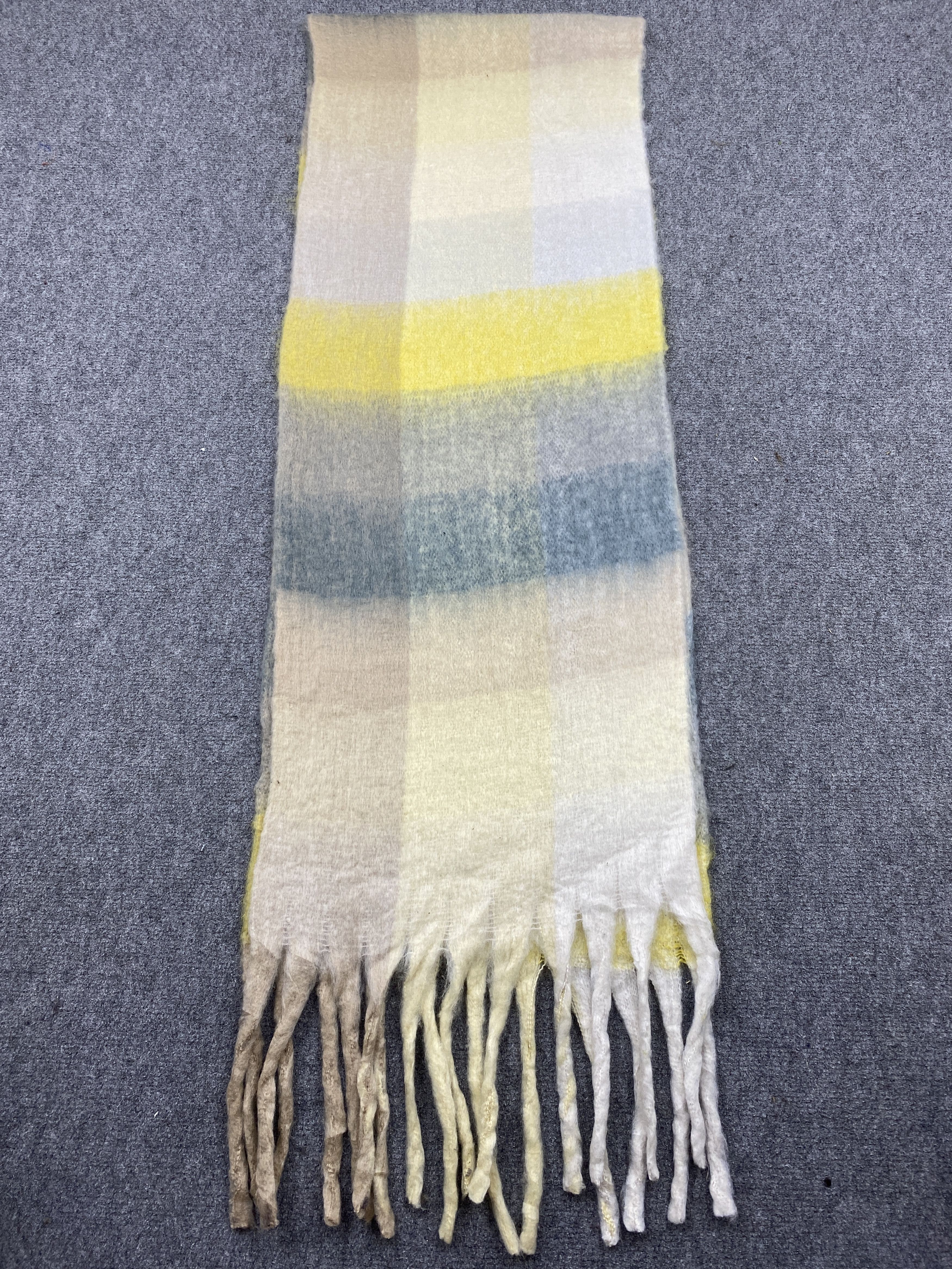 Other × Vintage Chico Cashmere Scarf / Muffler / Neckwear SC0191 Size ONE SIZE - 7 Thumbnail