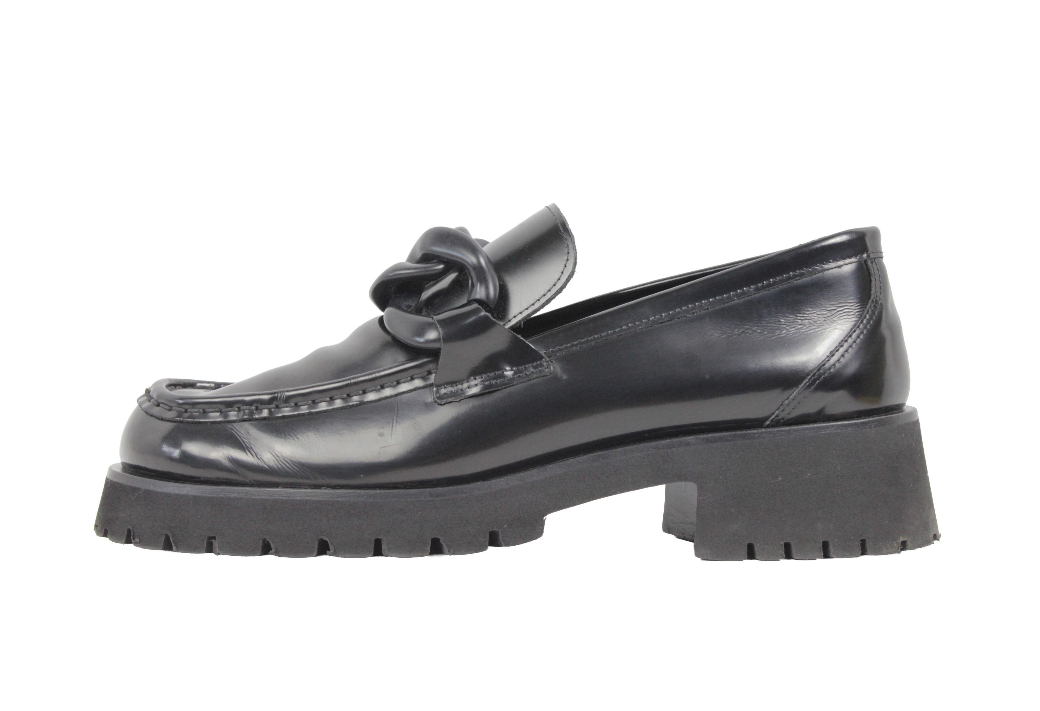Japanese Brand Poesie Veneziane Ultra Light Chain Application Loafers Size US 10 / IT 40 - 1 Thumbnail