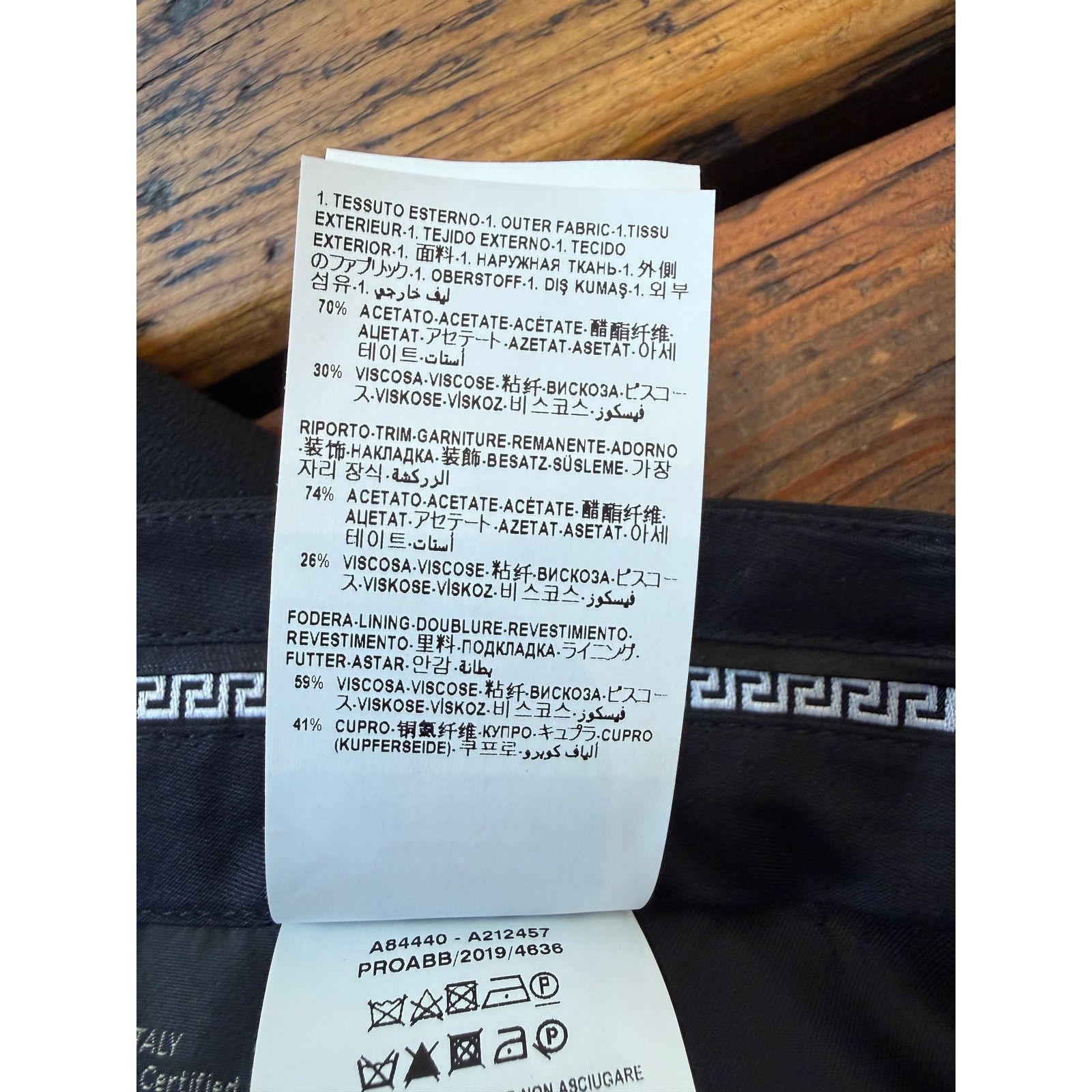 Versace Versace Greek Key Side Embellished Pants Size 28" / US 6 / IT 42 - 10 Thumbnail