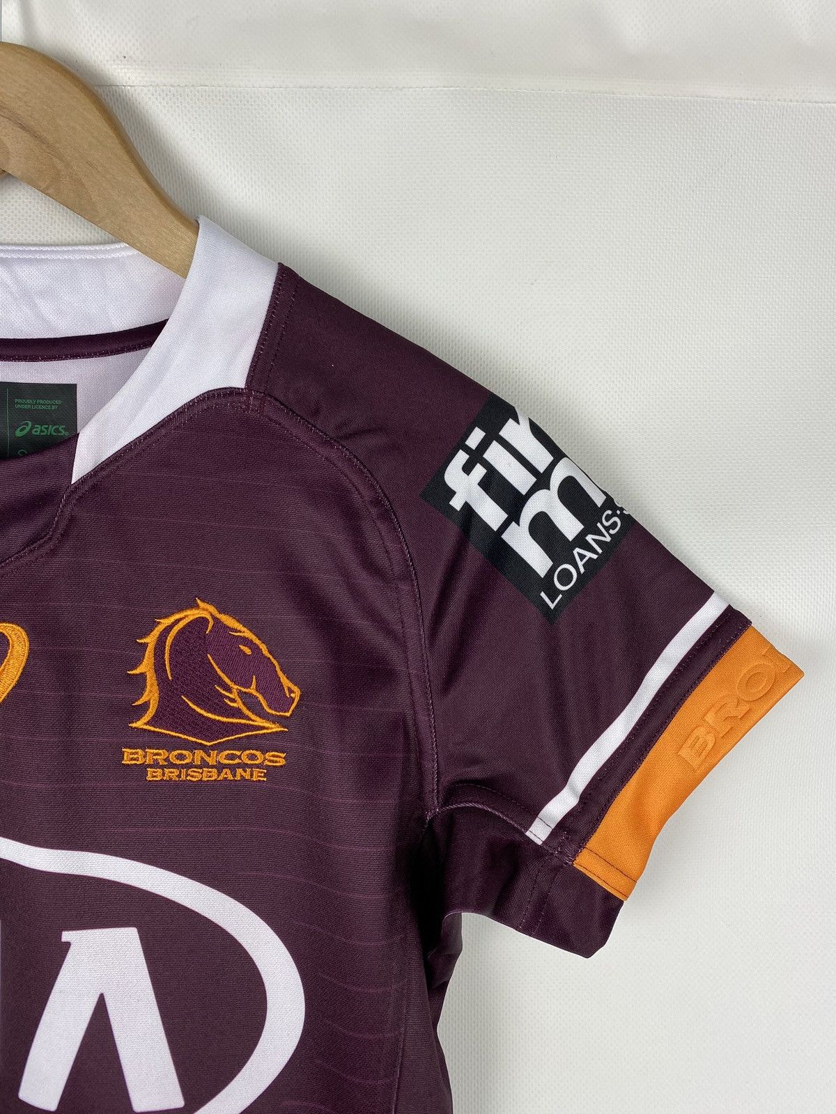 Asics ASICS Brisbane Broncos NRL Home Jersey Rugby Shirt Size S Size US S / EU 44-46 / 1 - 10 Thumbnail