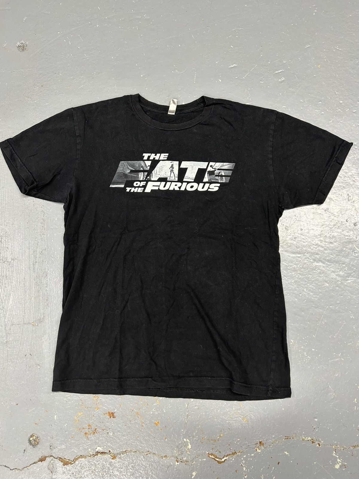 Vintage Crazy Y2K Black Fast and Furious Movie Tee Shirt Racing Size US M / EU 48-50 / 2 - 1 Thumbnail