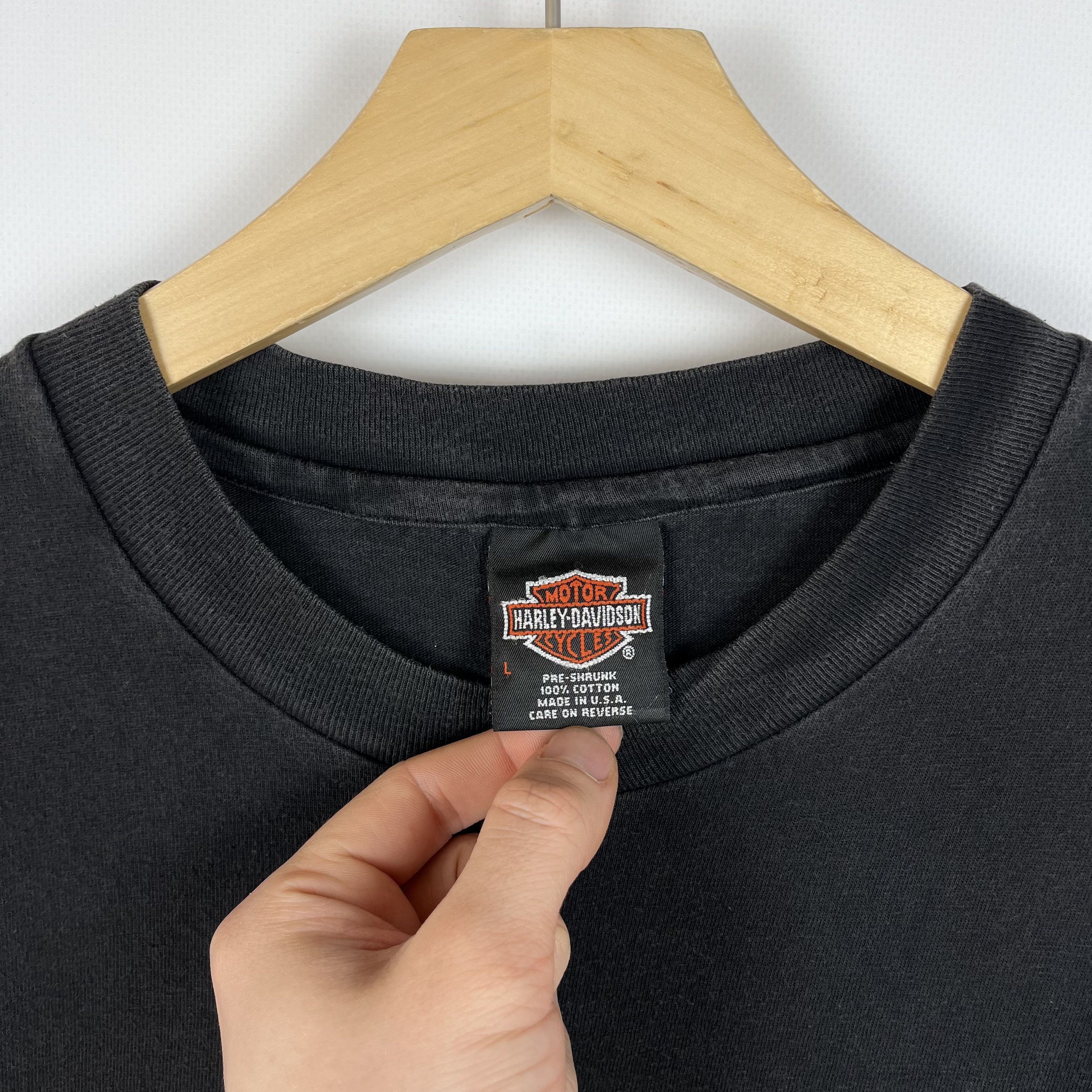 Harley Davidson Vintage Harley Davidson Wings Over America T Shirt 90’s Size US L / EU 52-54 / 3 - 9 Thumbnail