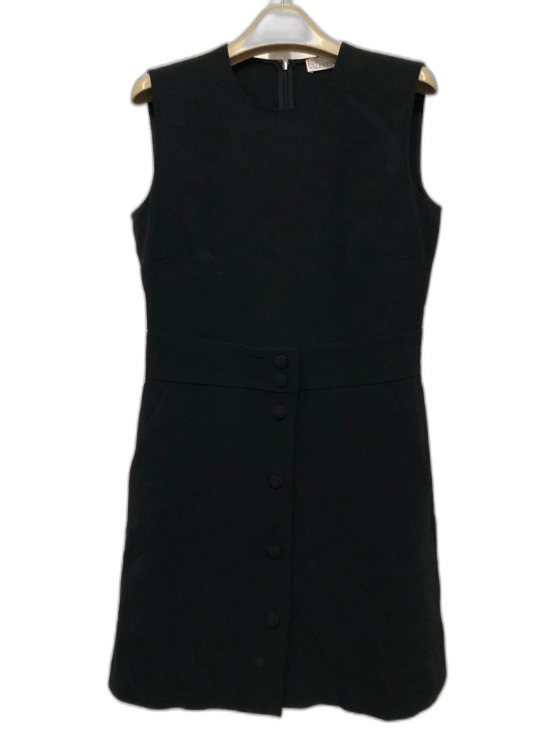Valentino Red Valentino Black Sleeveless Dress Size 42 Size US 42 / EU 58 - 1 Thumbnail