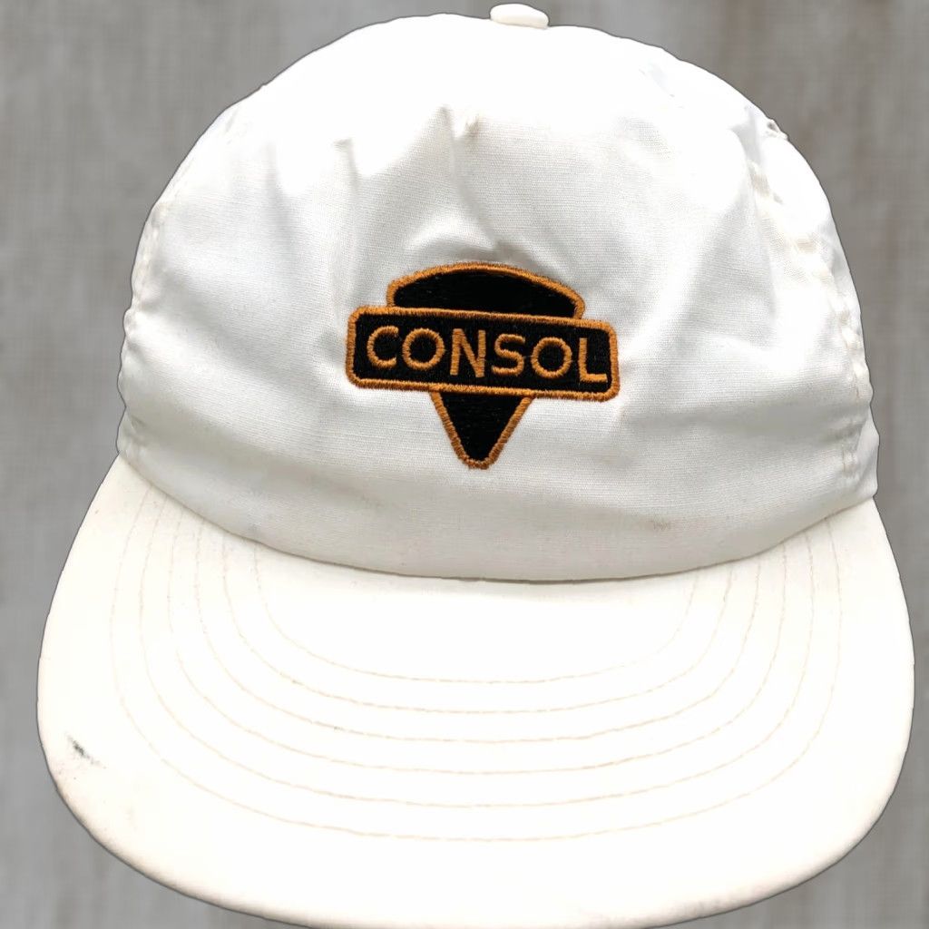 Coal VINTAGE Consol Trucker Hat Cap Snap Back Coal Mine 90s Made In USA 90s Mining Size ONE SIZE - 1 Thumbnail