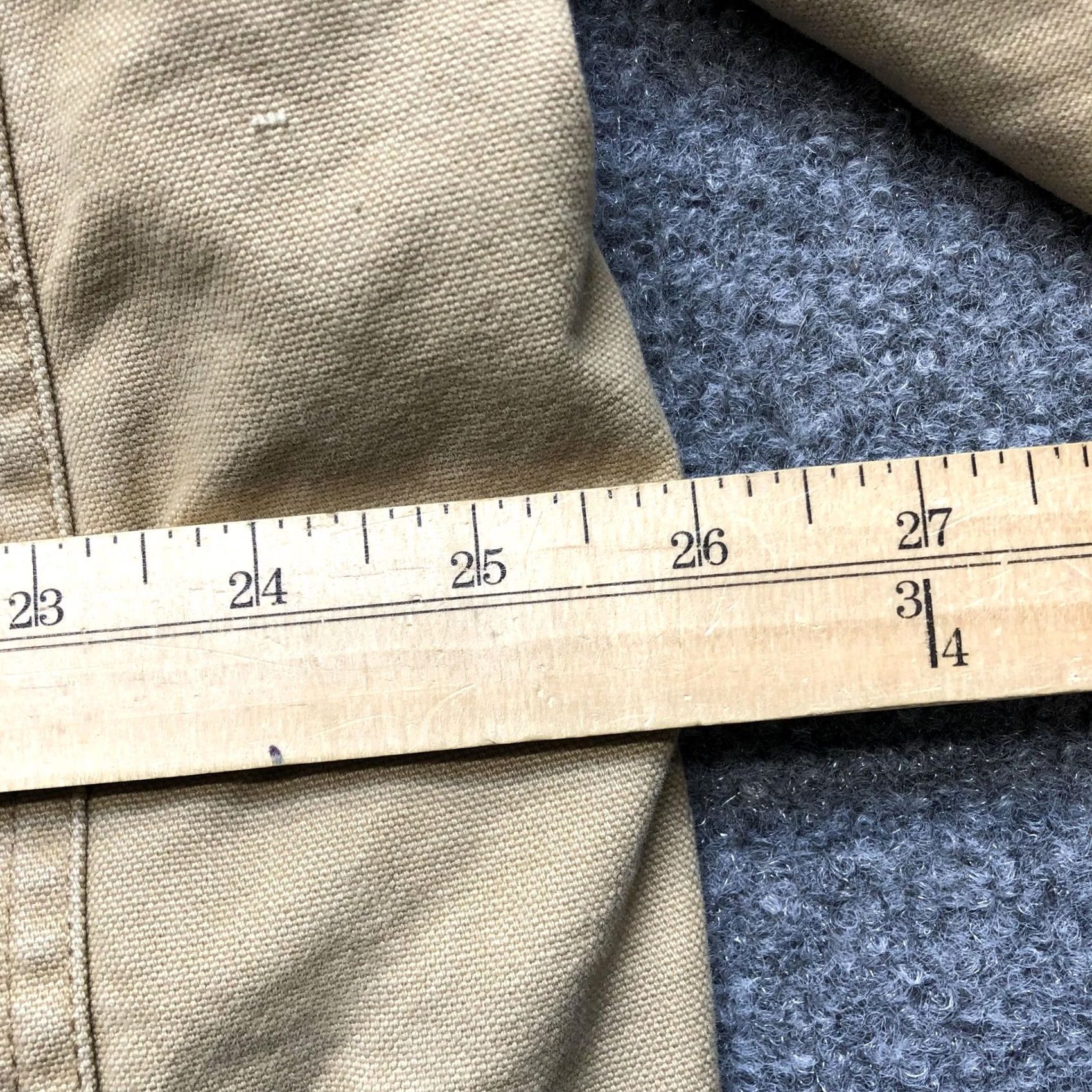 Orvis Orvis Jacket Mens XL Beige Canvas Quilted Field Military Lined Pockets Size US XL / EU 56 / 4 - 3 Thumbnail
