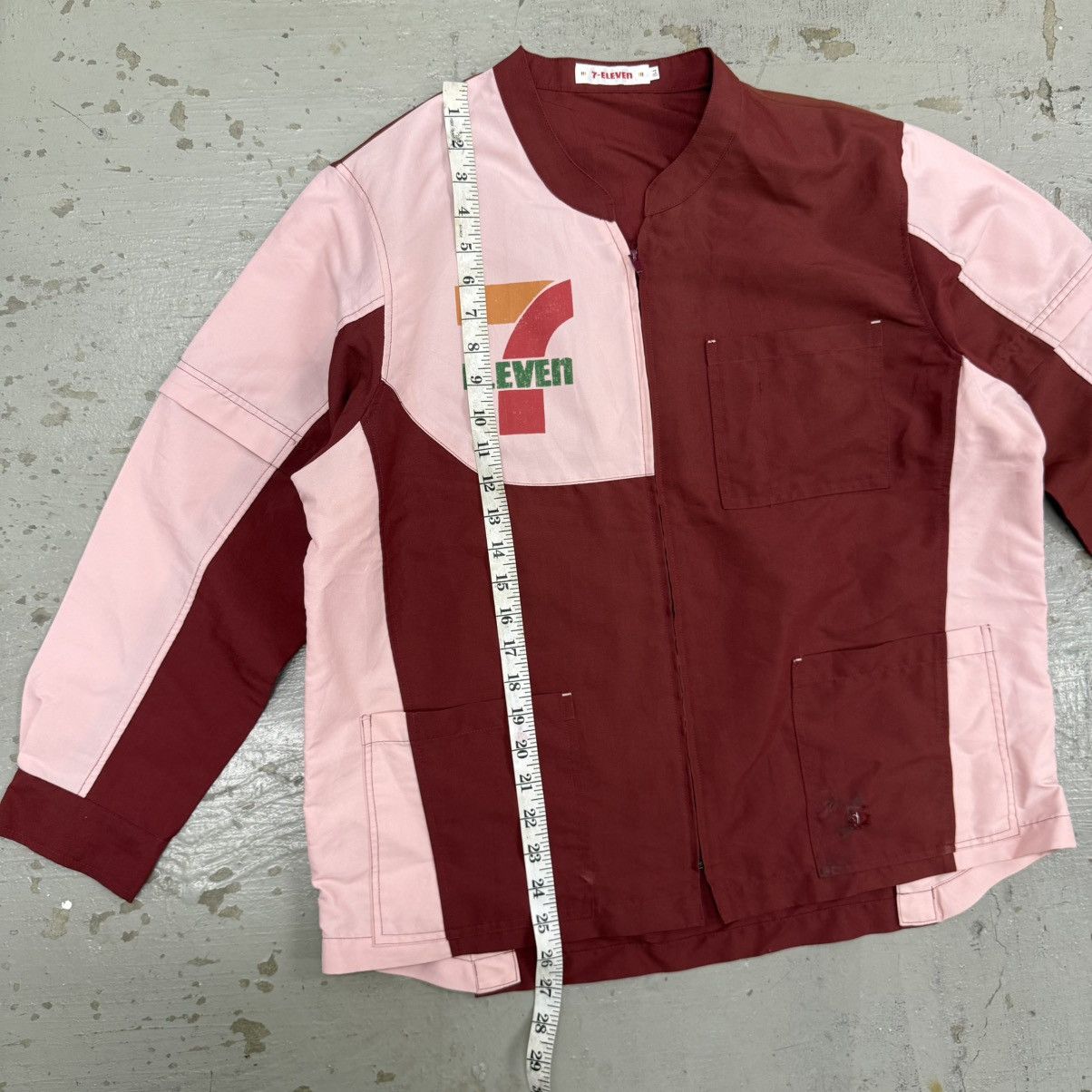 Japanese Brand Vintage 90s 7 Eleven Workers Zipper Uniform Size US L / EU 52-54 / 3 - 6 Thumbnail