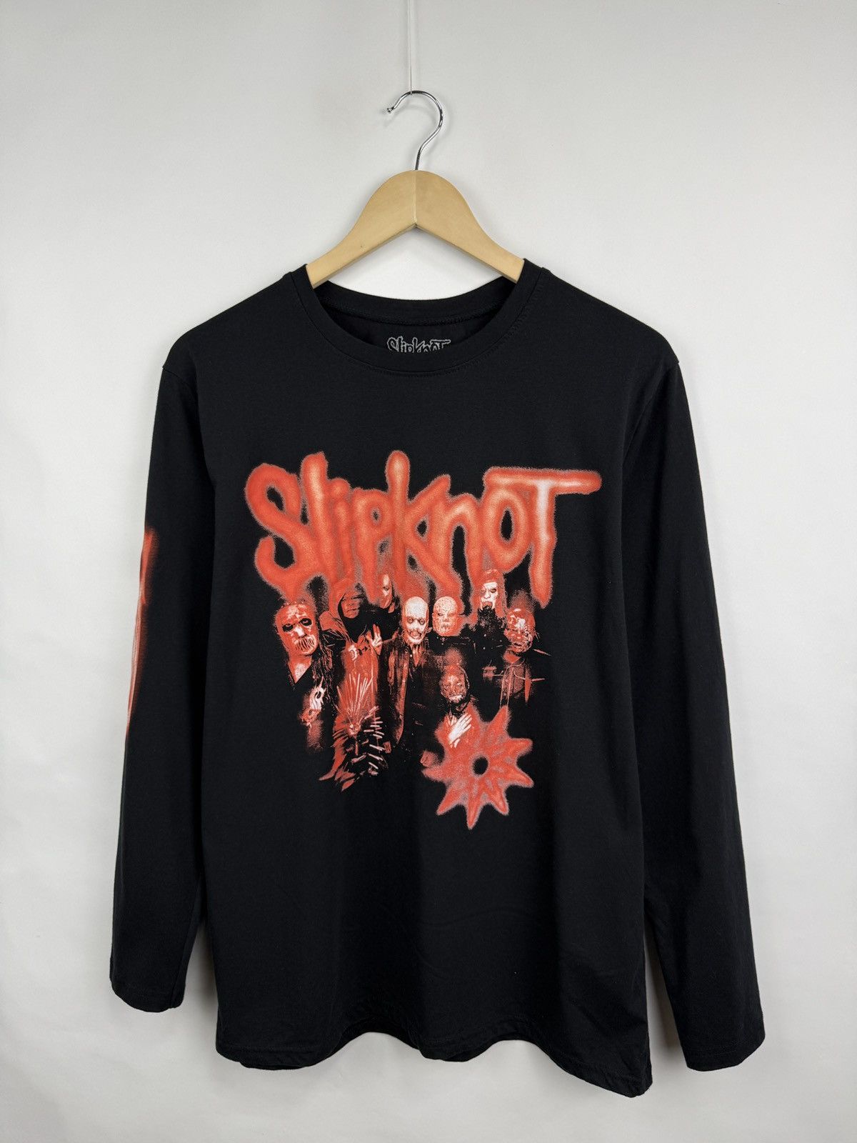 Slipknot 🇺🇸 Y2K Slipknot The End So Far Nu Metal Band Long Sleeve Size US L / EU 52-54 / 3 - 3 Thumbnail