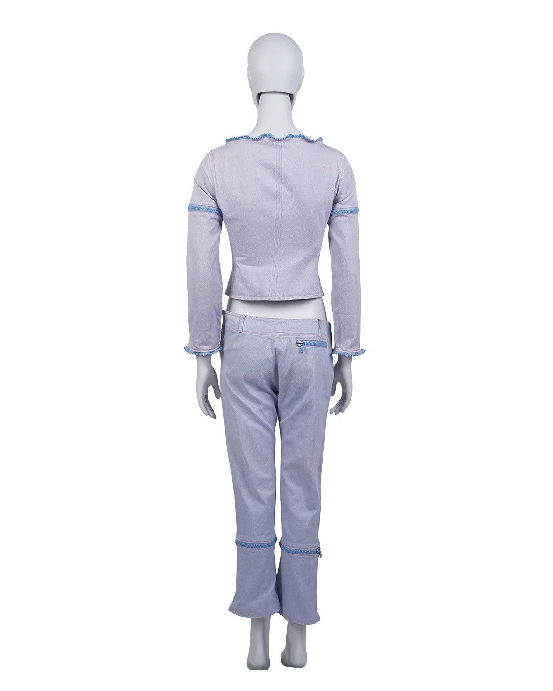 Miu Miu Miu Miu S/S2000 Two Piece Suit Size XS / US 0-2 / IT 36-38 - 7 Thumbnail