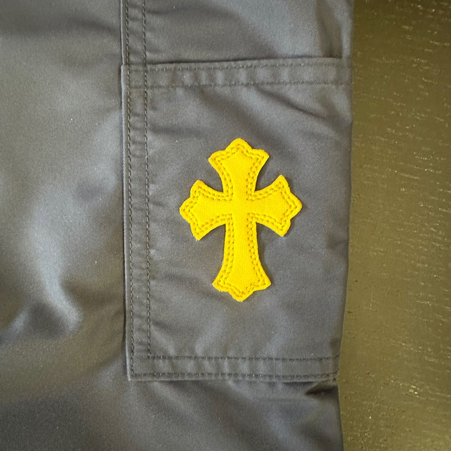 Chrome Hearts Chrome Hearts Nylon Leather Double Knee Carpenter Pants Size US 32 / EU 48 - 9 Thumbnail