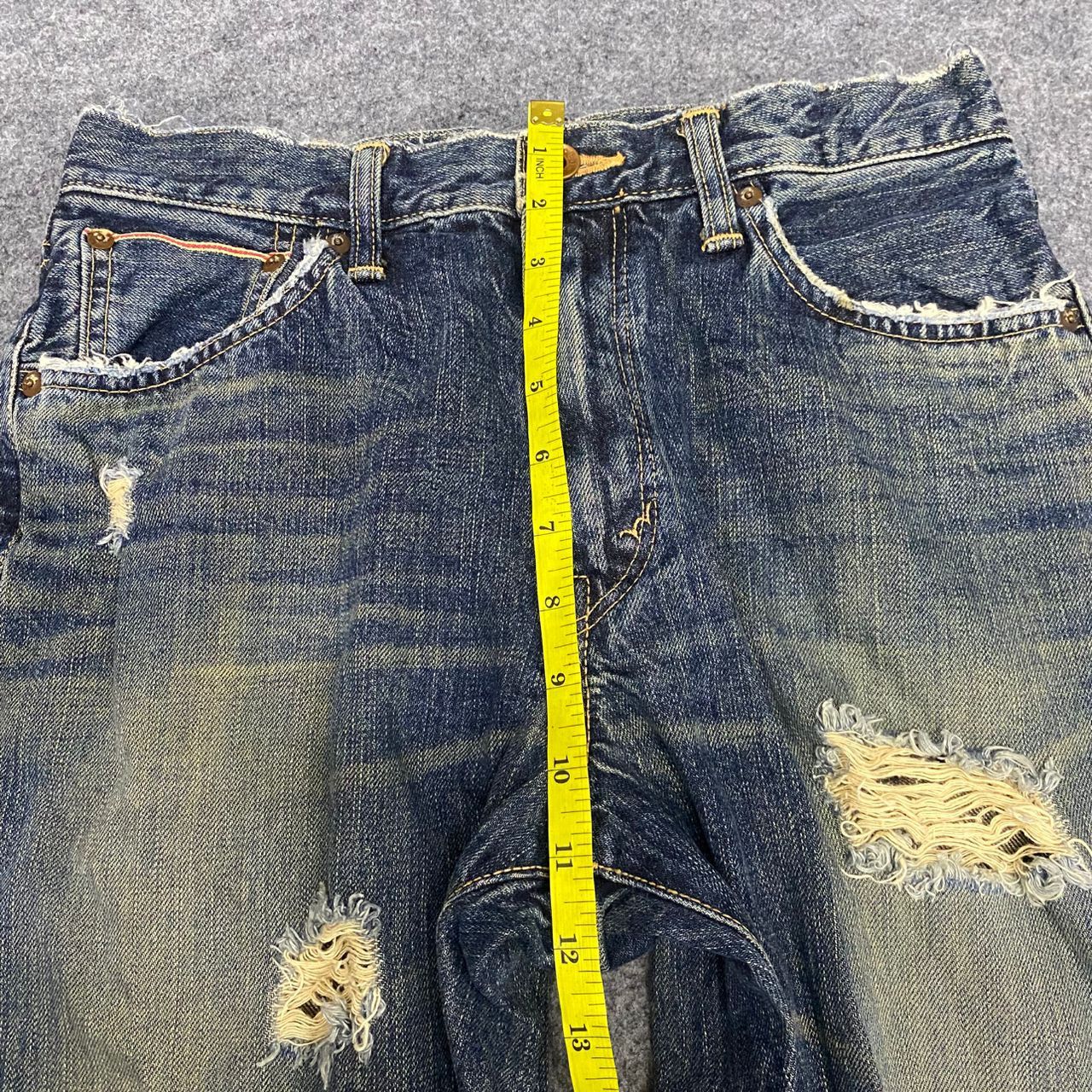 If Six Was Nine 💥Best Offer💥Vintage Edwin 505 Selvegde Distressed Denim Size US 28 / EU 44 - 5 Thumbnail