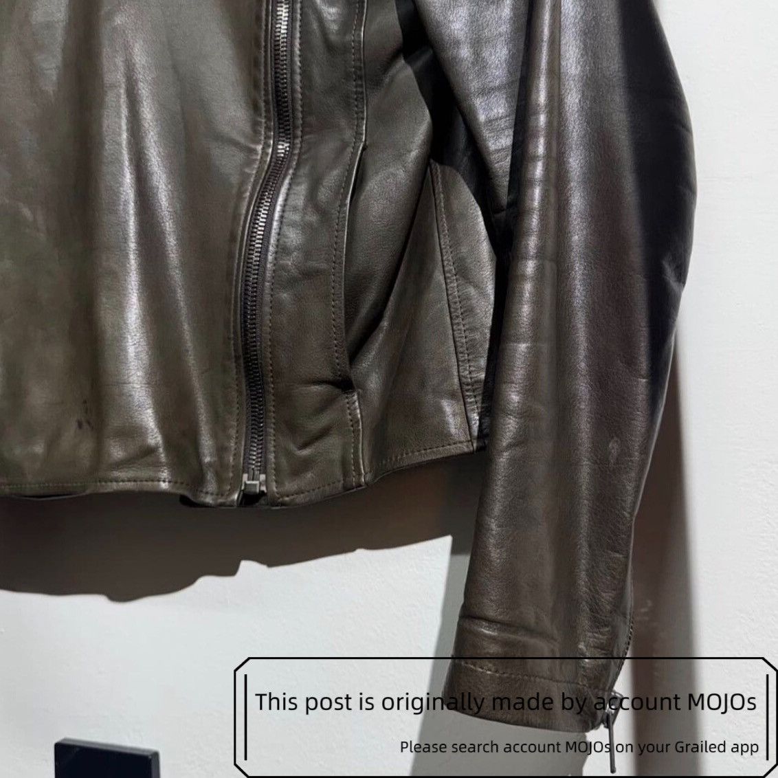 Maison Margiela Sz 46 Maison Margiela 10SS Line14 Leather Jacket mojos064 Size US S / EU 44-46 / 1 - 4 Thumbnail