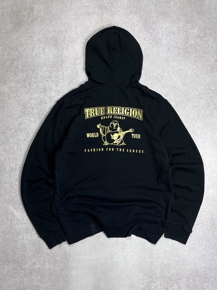 True Religion Vintage True Religion Big Logo Budda Boxy Zip Hoodie Y2K XL Size US XL / EU 56 / 4 - 1 Thumbnail