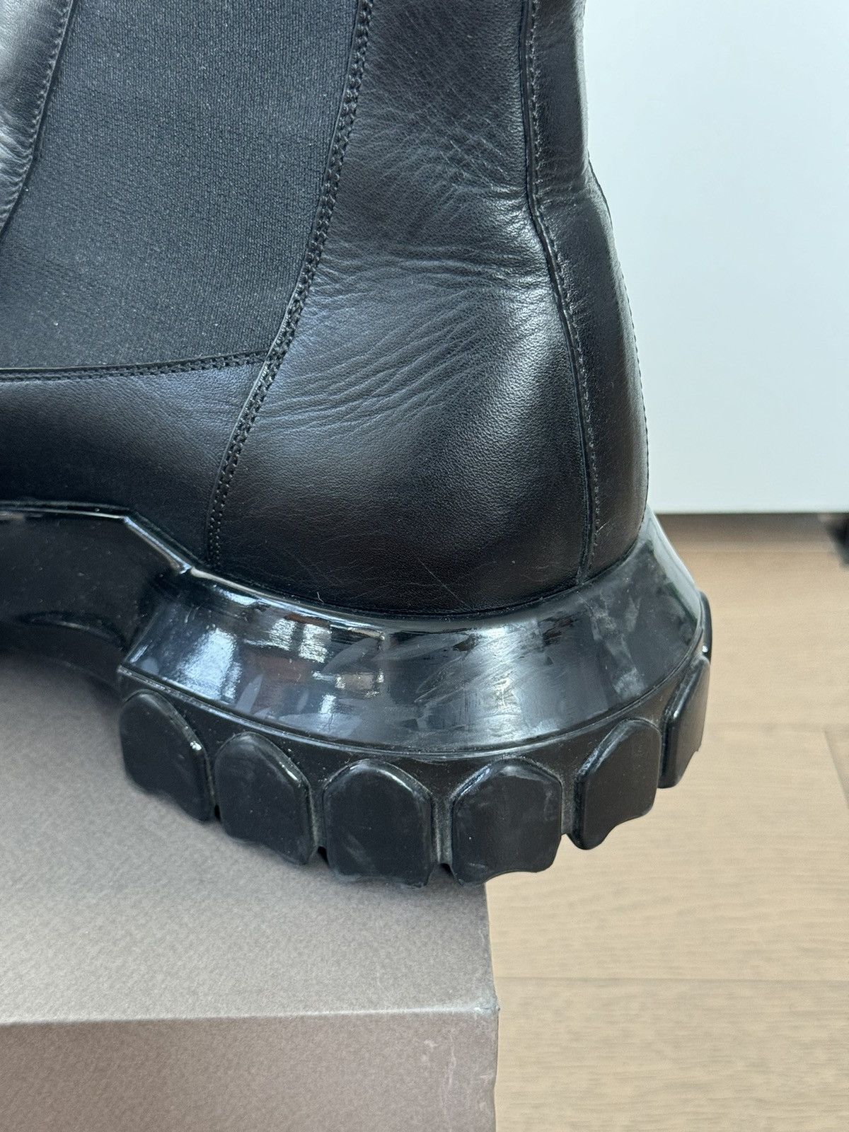 Rick Owens *RARE* Beatle Bozo Tractor Boots with Black Polished Sole Size US 10 / EU 43 - 11 Thumbnail