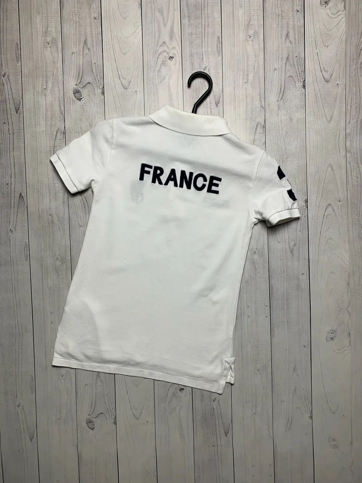 Polo Ralph Lauren Vintage polo Ralph Lauren France size Kids big logo Size US XXS / EU 40 - 2 Thumbnail