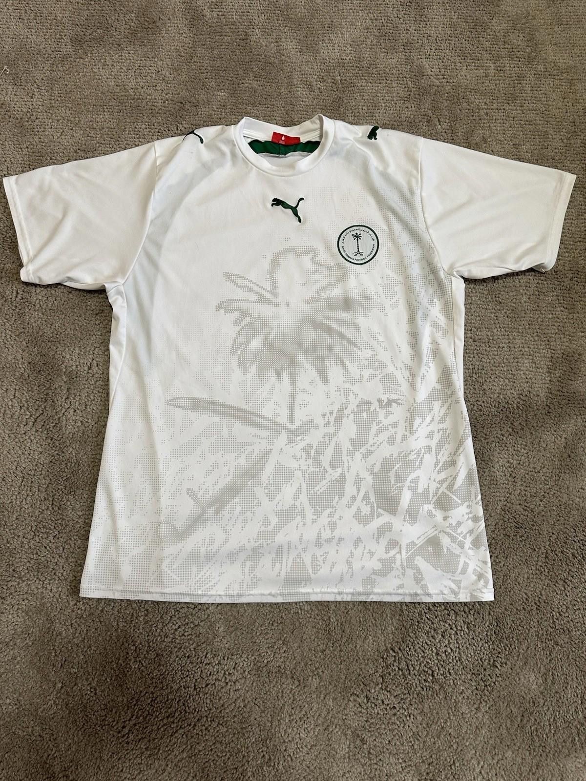Puma Puma 2006-07 SAUDI ARABIA FOOTBALL SHIRT SOCCER JERSEY Sz XL Size US L / EU 52-54 / 3 - 1 Thumbnail