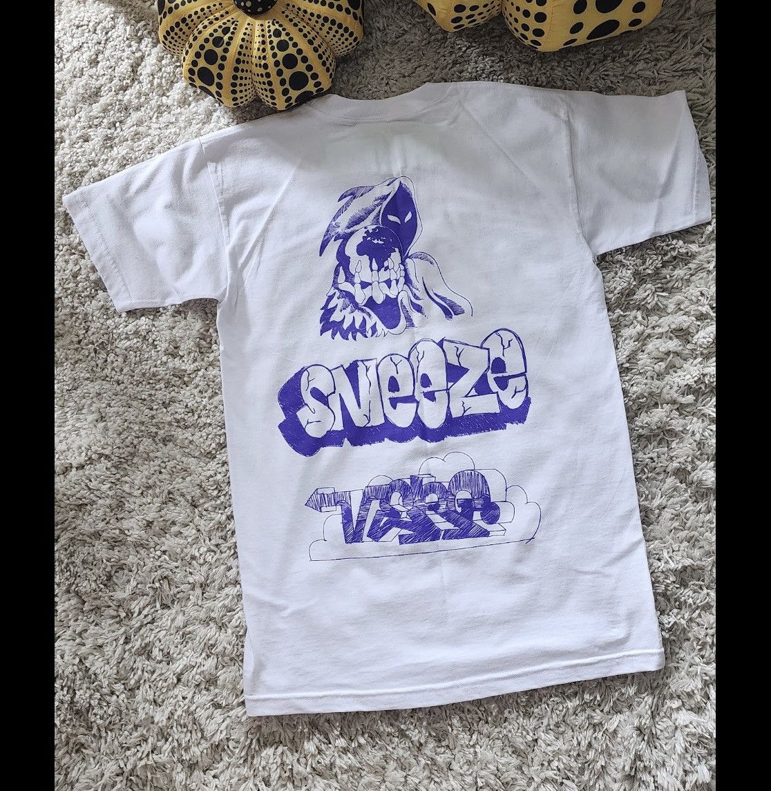 Virgil Abloh 2021 SNEEZE x VIRGIL ABLOH ISSUE 50 PHOTO WHITE TEE 