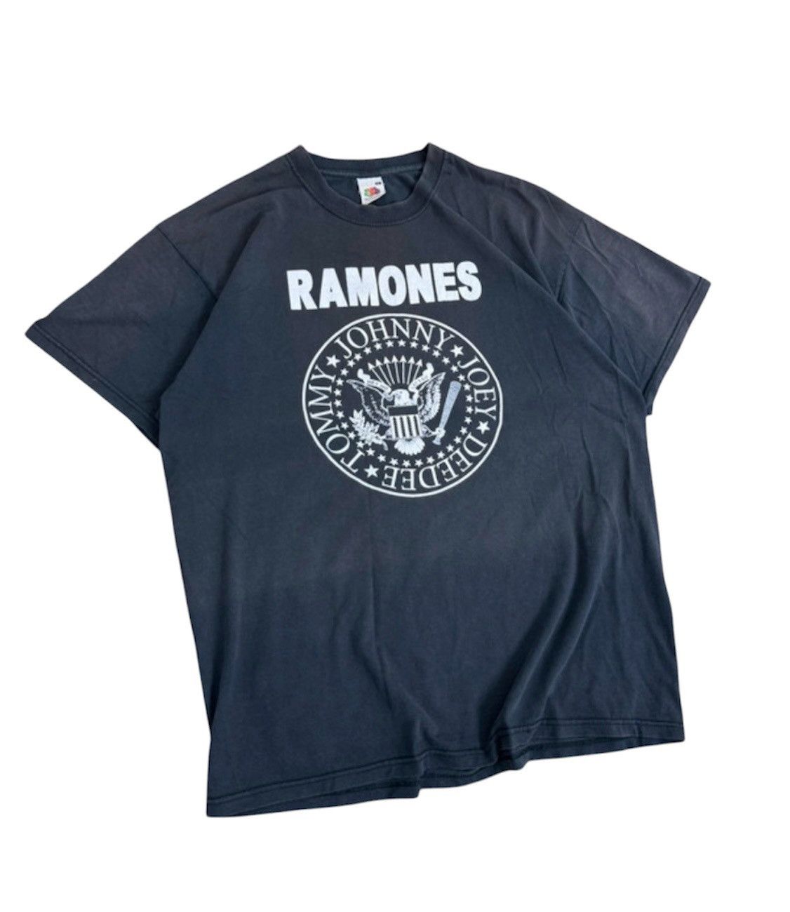 Band Tees Vintage Ramones T-Shirt Faded Black Size XL Size US XL / EU 56 / 4 - 5 Thumbnail