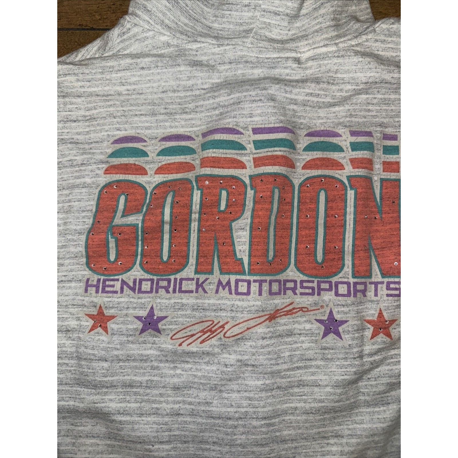 Chase Authentics × NASCAR × Vintage VNTG Chase Authentic Jeff Gordon Zip Up Hoodie Grey XL 20x26 Size XL / US 12-14 / IT 48-50 - 5 Thumbnail