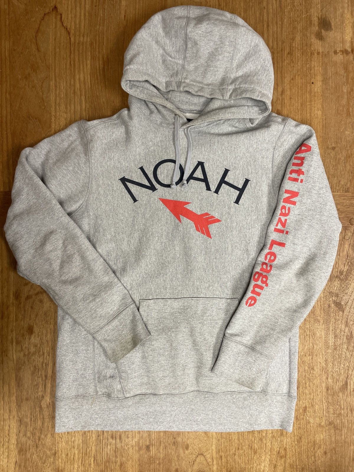 Noah X Union Los Angeles Anti Nazi League selling Black Pullover Hoodie Sweater