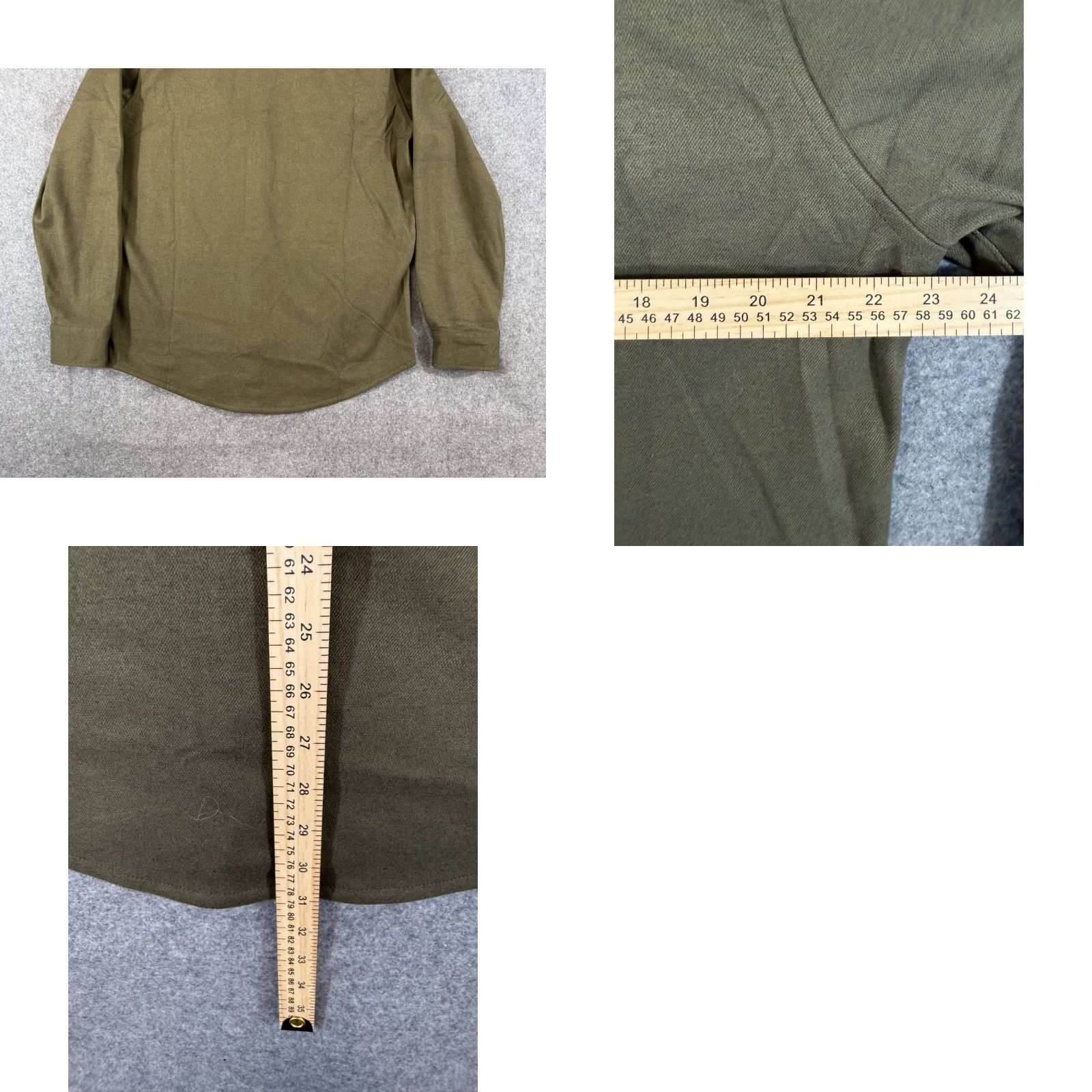 Olive Jachs New York Overshirt Jacket Mens M Olive Green Stretch Button Up Outdoor NWT Size US M / EU 48-50 / 2 - 9 Thumbnail