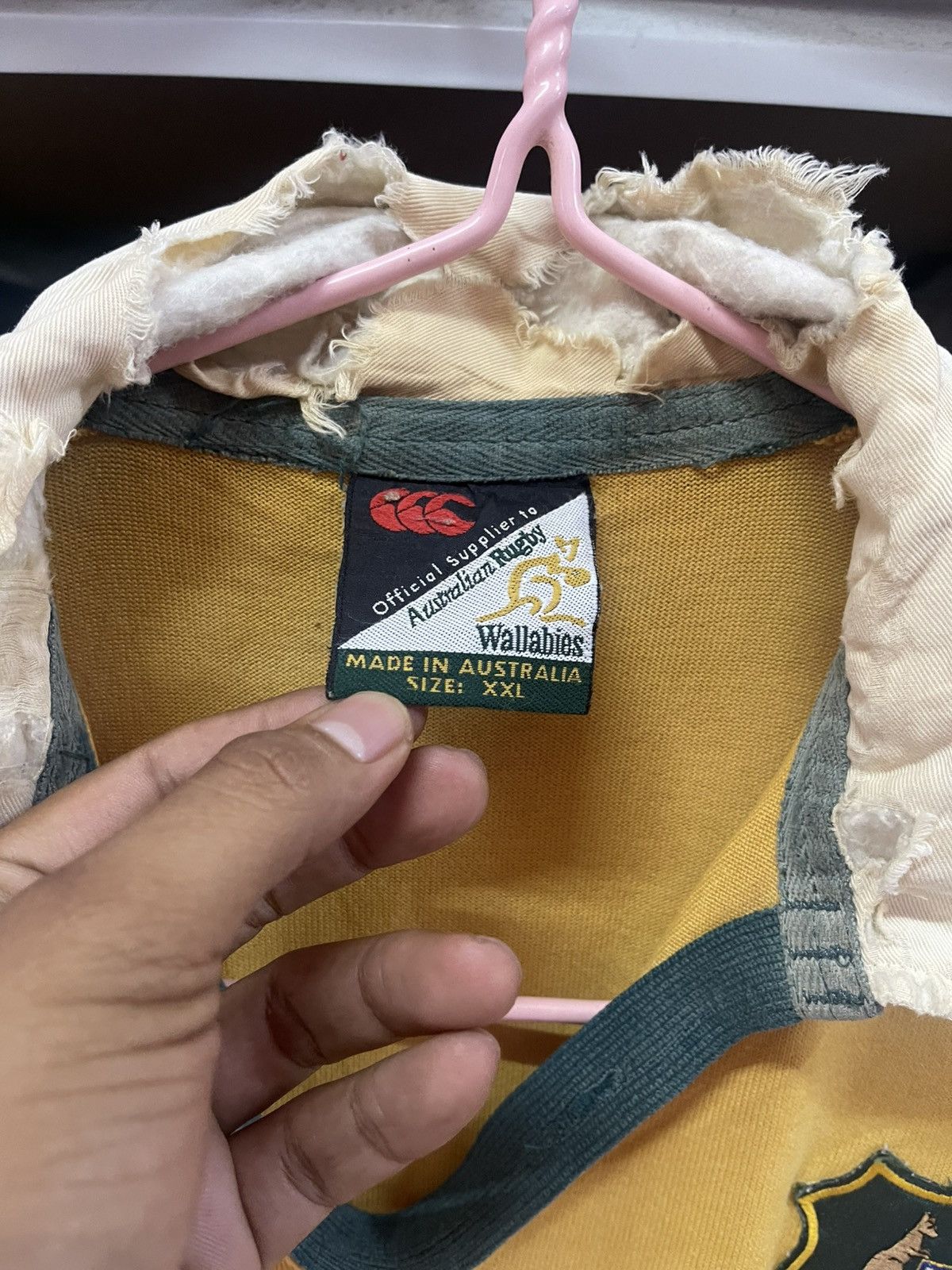 Vintage Vintage Distressed Australian Wallabies Rugby Canterbury🔥🔥🔥 Size US XXL / EU 58 / 5 - 3 Thumbnail