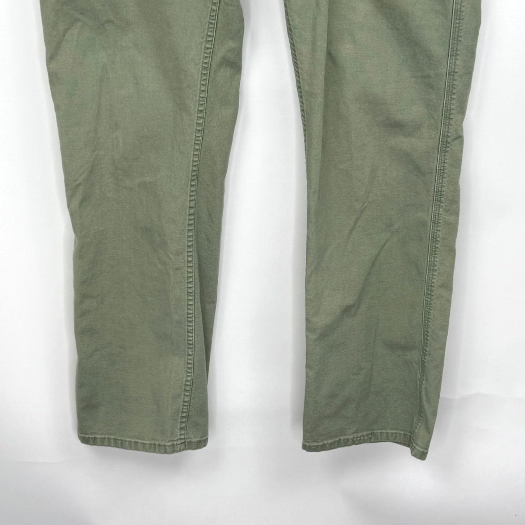 Howler Brothers Howler Brothers Pants Mens 32x30 Chino Green 5-Pocket Regular Straight Comfort Easy Care Workwear Size US 33 - 3 Thumbnail