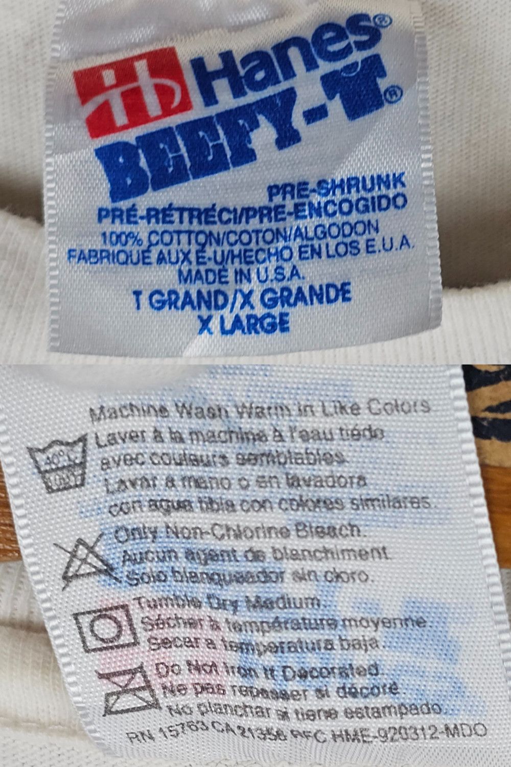 Hanes 1993 Maximizer for Windows Promo Tee - Hanes Beefy-T USA Size US XL / EU 56 / 4 - 3 Thumbnail