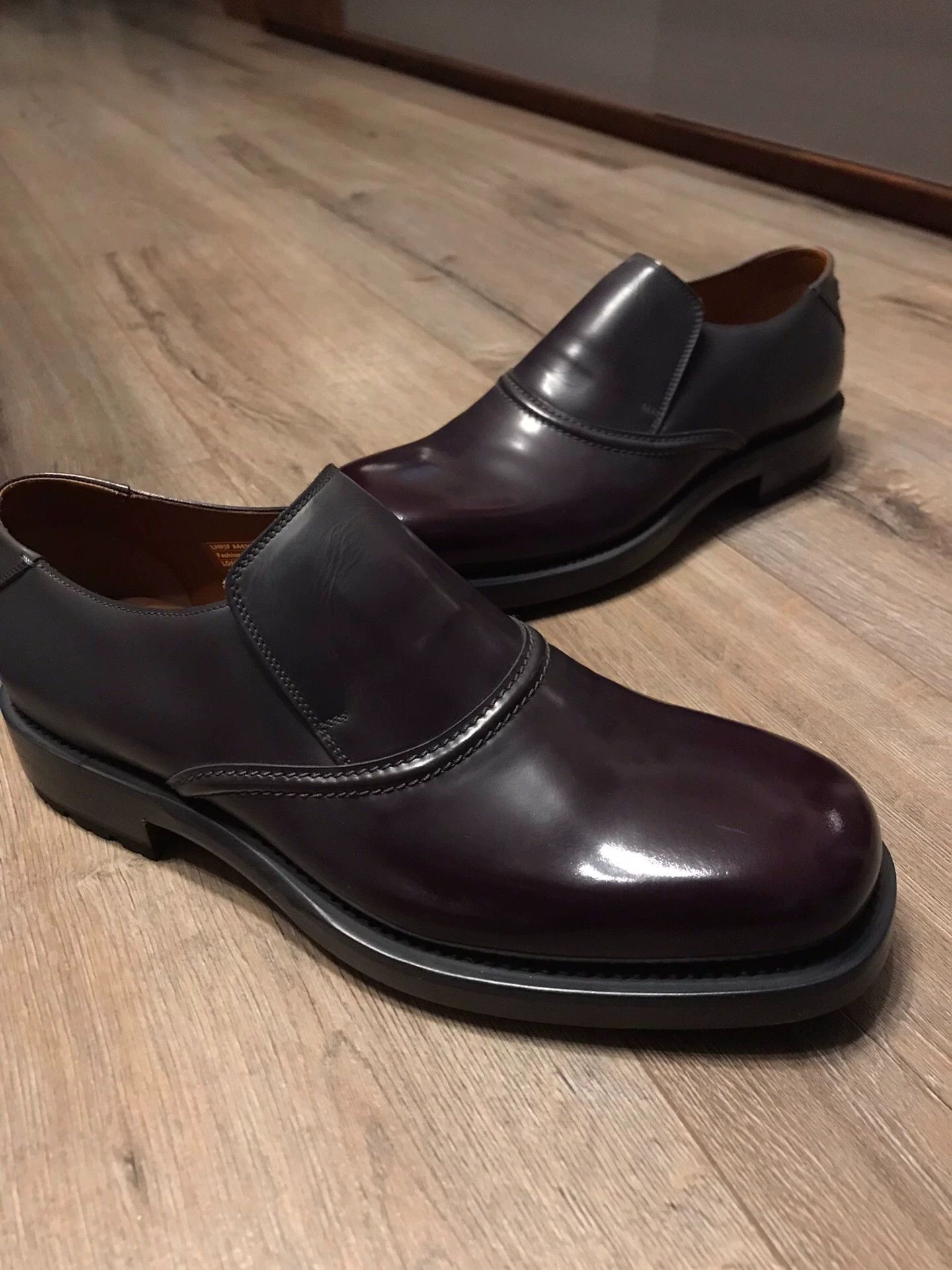 Ermenegildo Zegna Zegna Couture Gray Light Purple Casual Shoes 43.5 Size US 10.5 / EU 43-44 - 7 Thumbnail