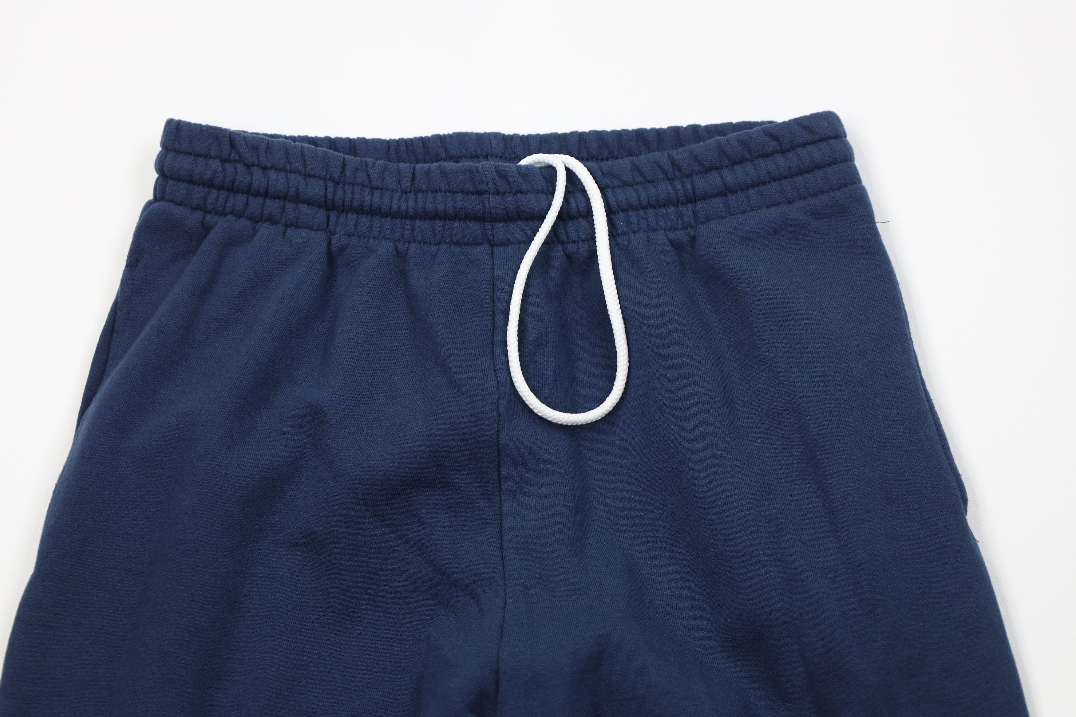 Vintage Vintage 90s Streetwear Blank Sweatpants Joggers Pants Blue Size US 34 / EU 50 - 2 Thumbnail