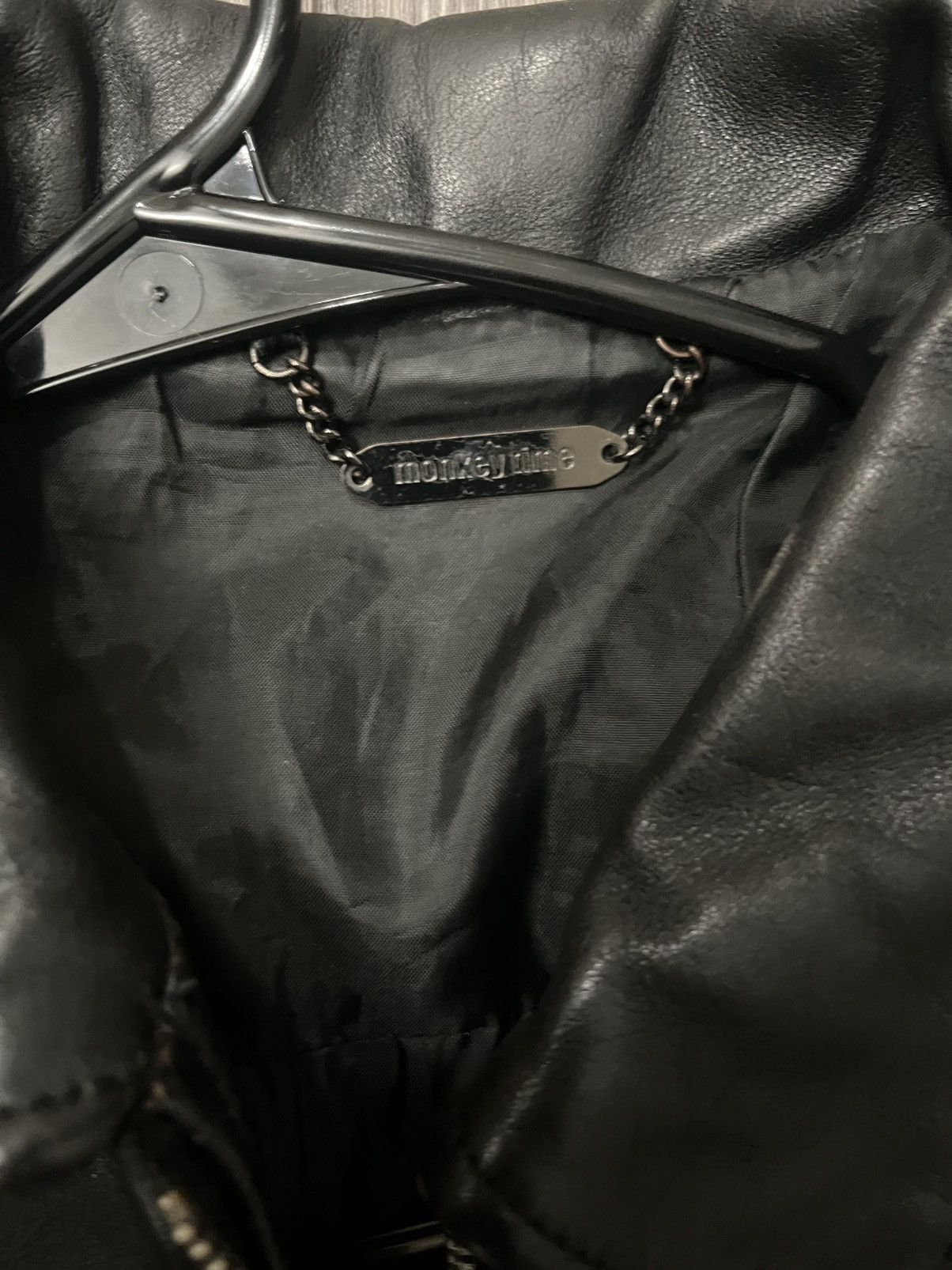 monkey time Monkey time rare vintage leather jacket Size S / US 4 / IT 40 - 2 Thumbnail
