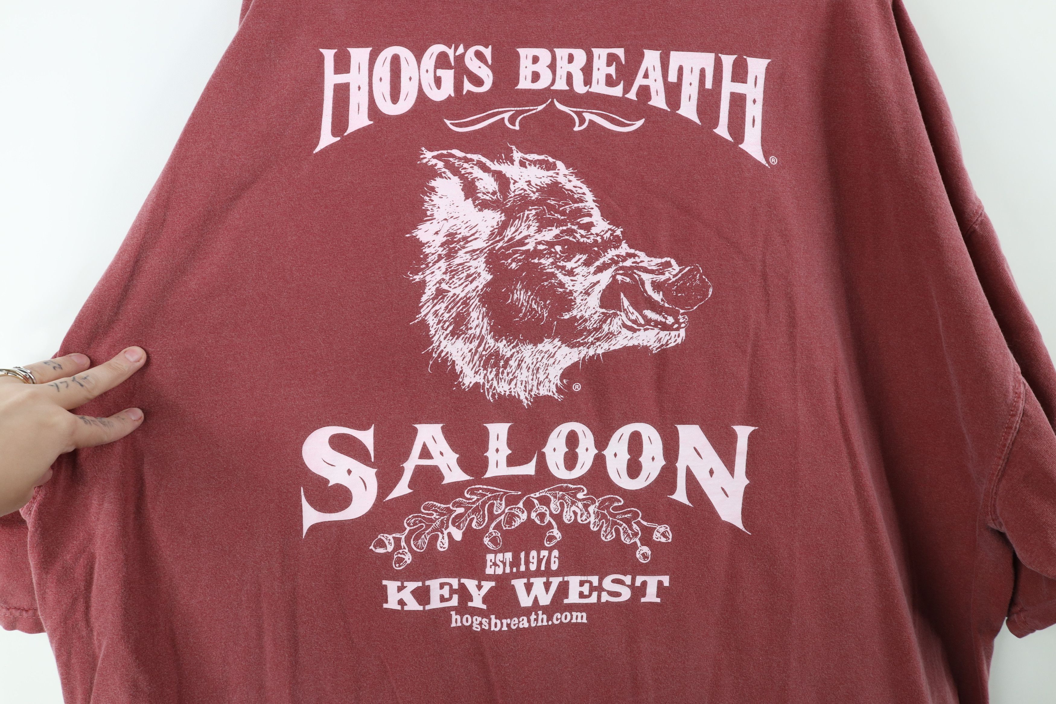Vintage Vintage Y2K Streetwear Breath Saloon Short Sleeve T-Shirt Size US XXL / EU 58 / 5 - 10 Thumbnail
