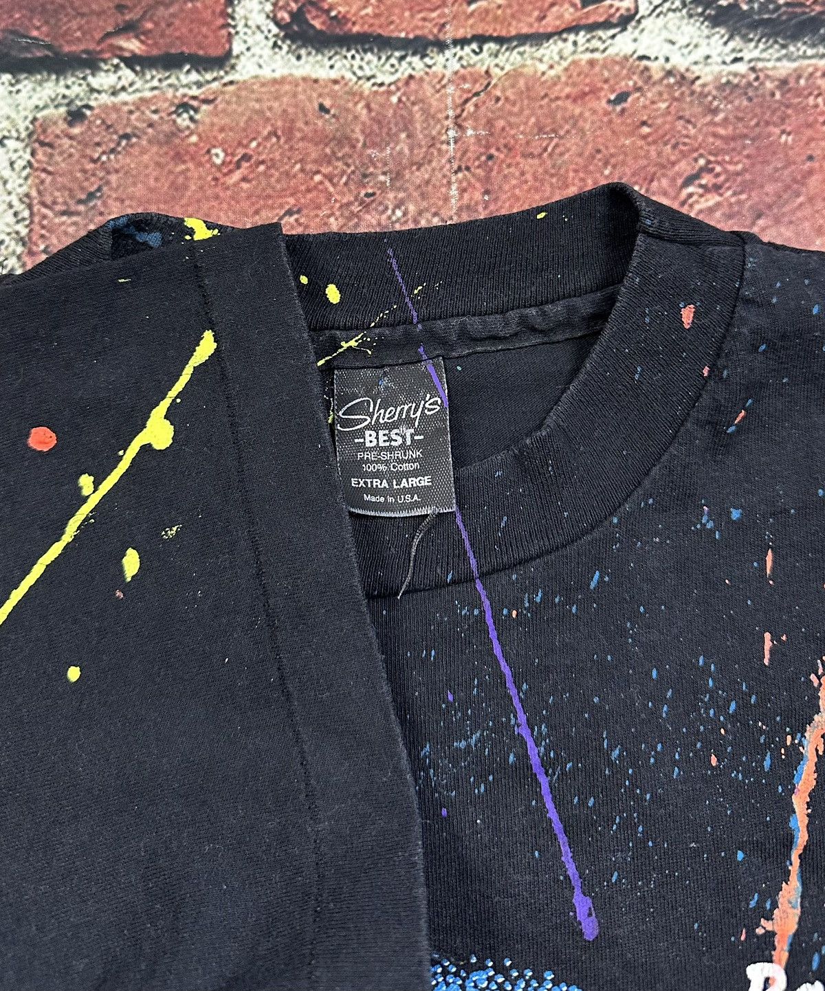 Other Vintage Sailing Tee Bahamas Paint Splatter All Over Print Size US XL / EU 56 / 4 - 6 Thumbnail