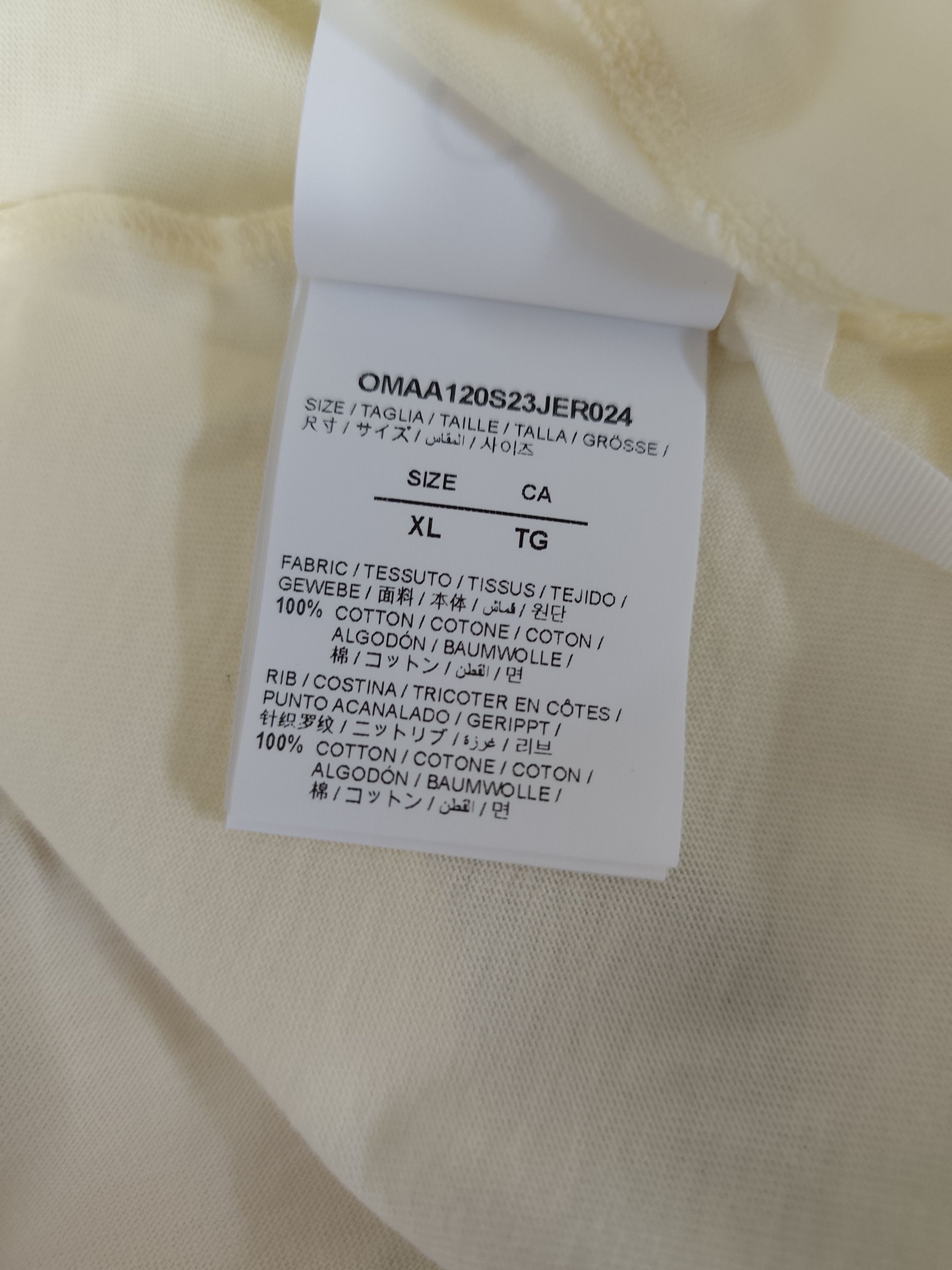Off-White Off-White "Bookish Logo" Size US XL / EU 56 / 4 - 5 Thumbnail