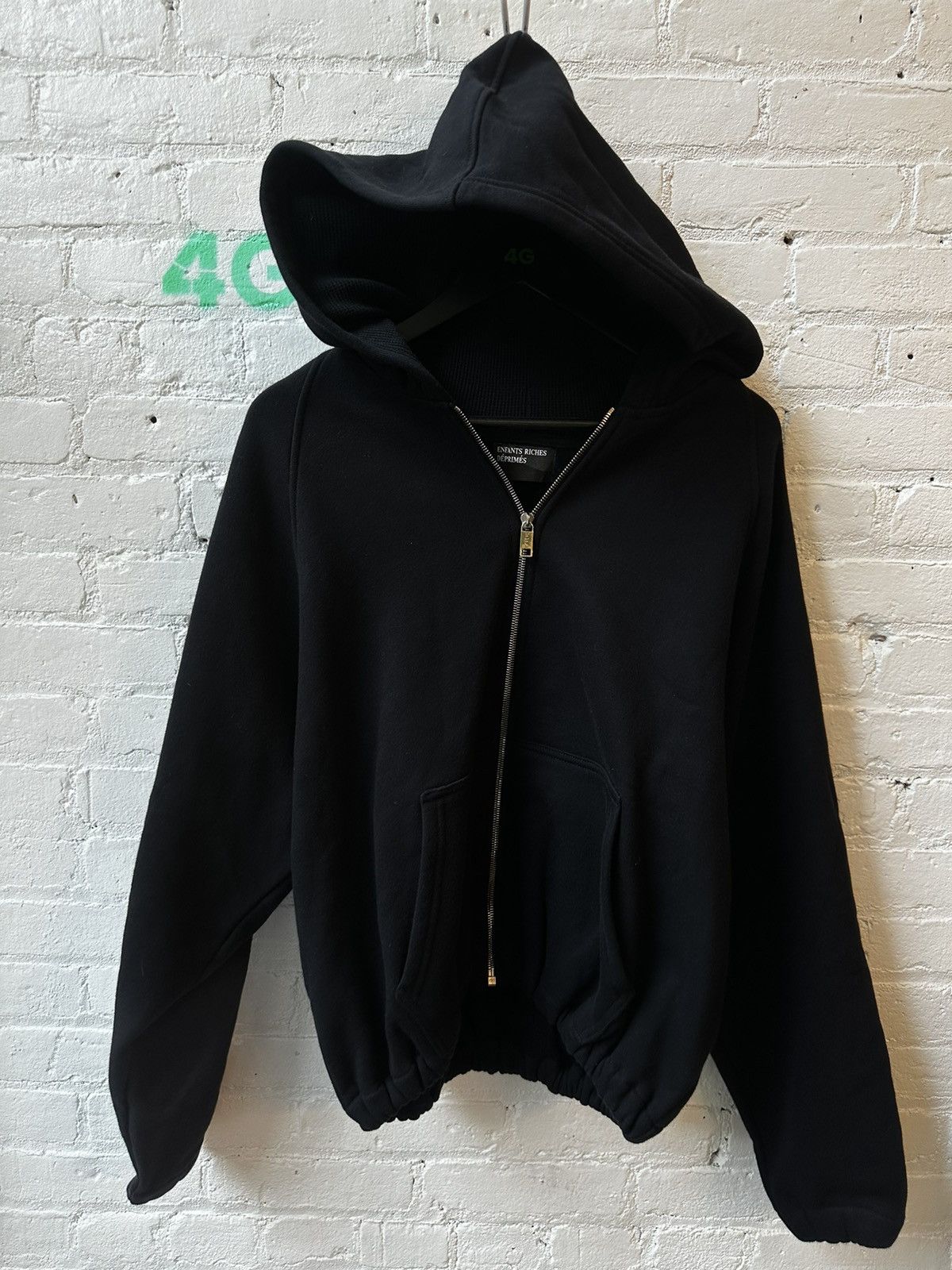 Enfants Riches Deprimes ERD SILK RAVEN PATCH BLACK ZIP HOODIE S/M/L BAGGY Size US S / EU 44-46 / 1 - 5 Thumbnail