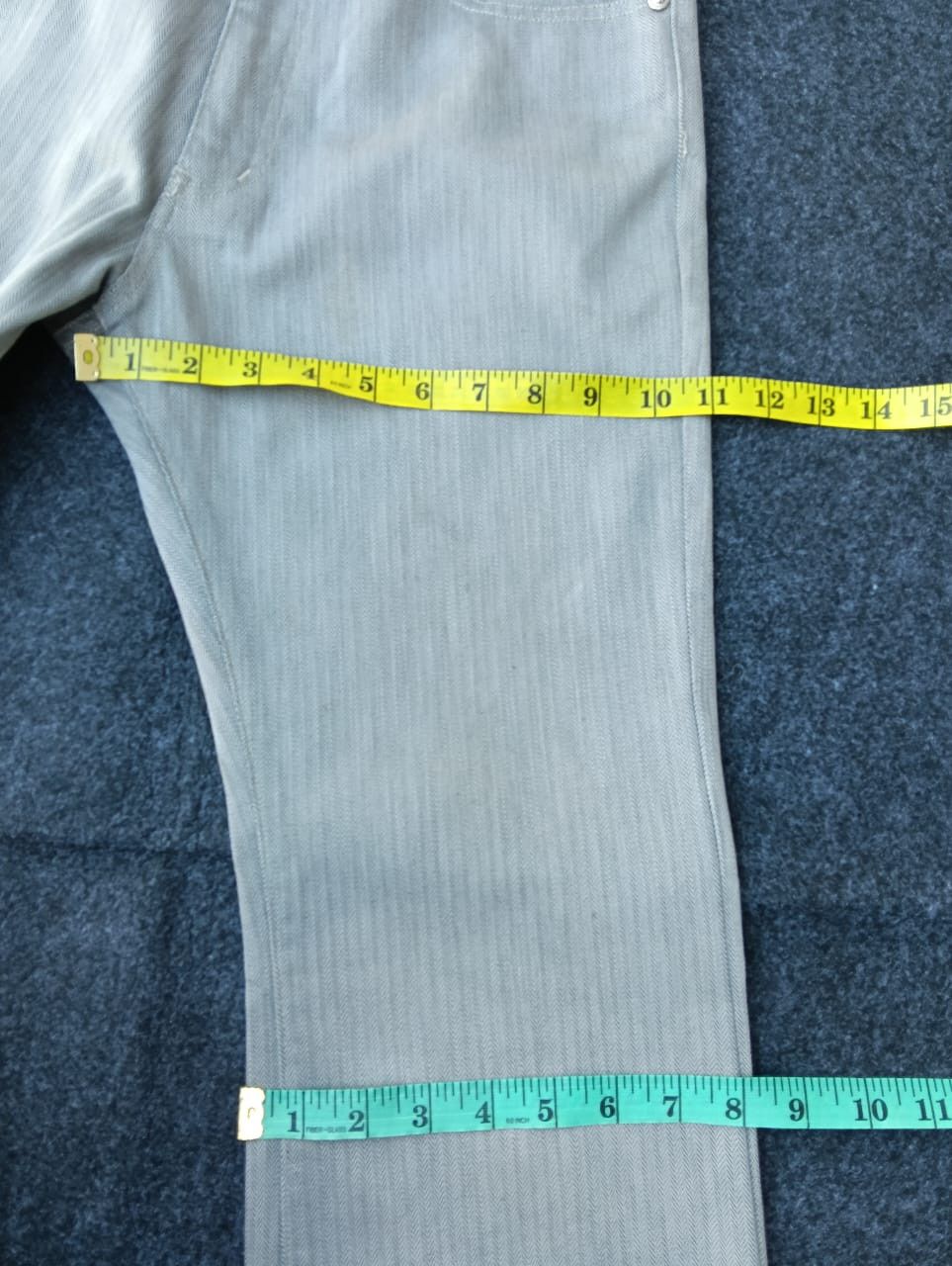 semanticdesign Semanticdesign Light Grey Herringbone Flare Bell Bottom. Size US 28 / EU 44 - 10 Thumbnail