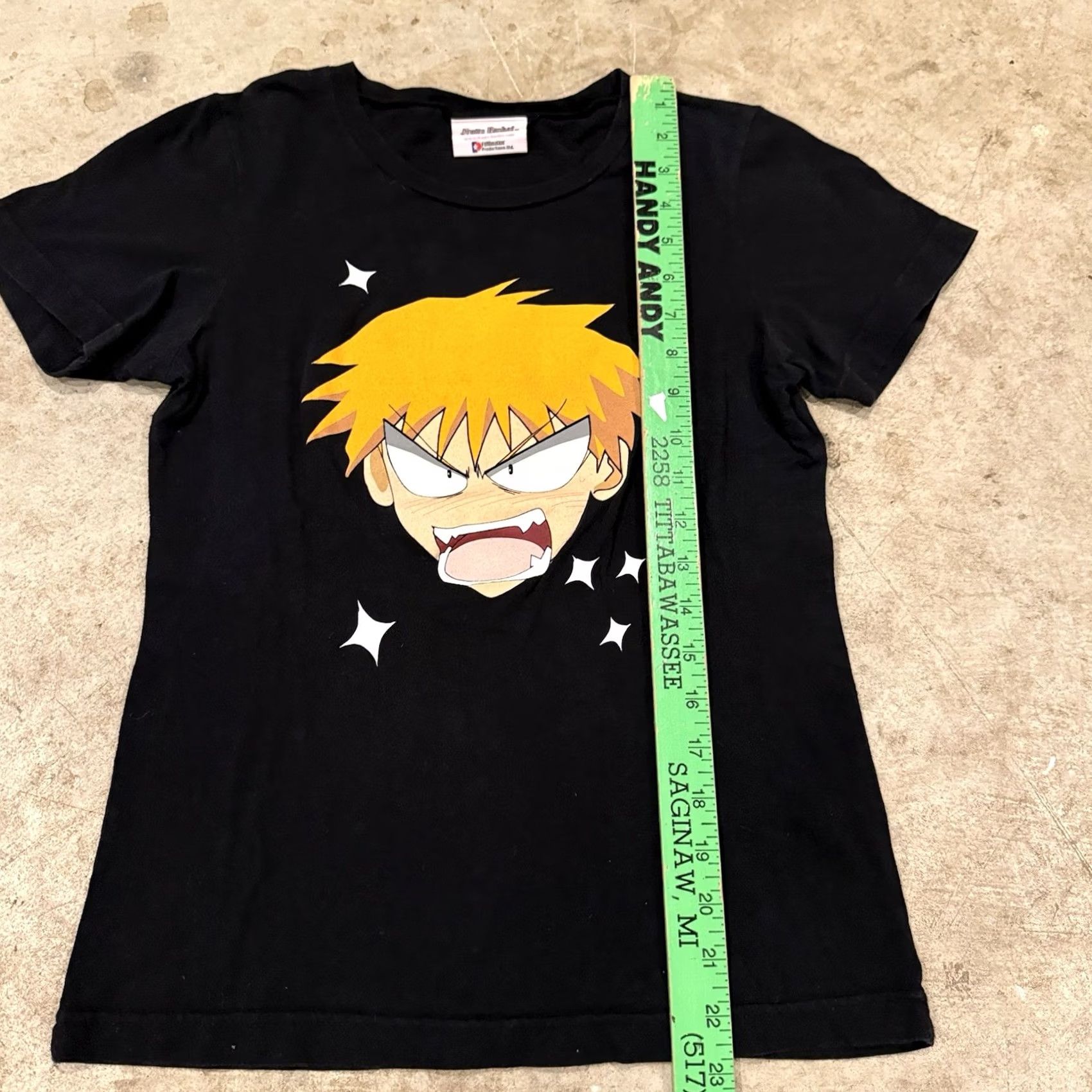 Vintage VINTAGE Rare Shirt XS Black Fruits Basket Kusama Cartoon Anime Size MEASUREMENTS Size US XS / EU 42 / 0 - 7 Thumbnail