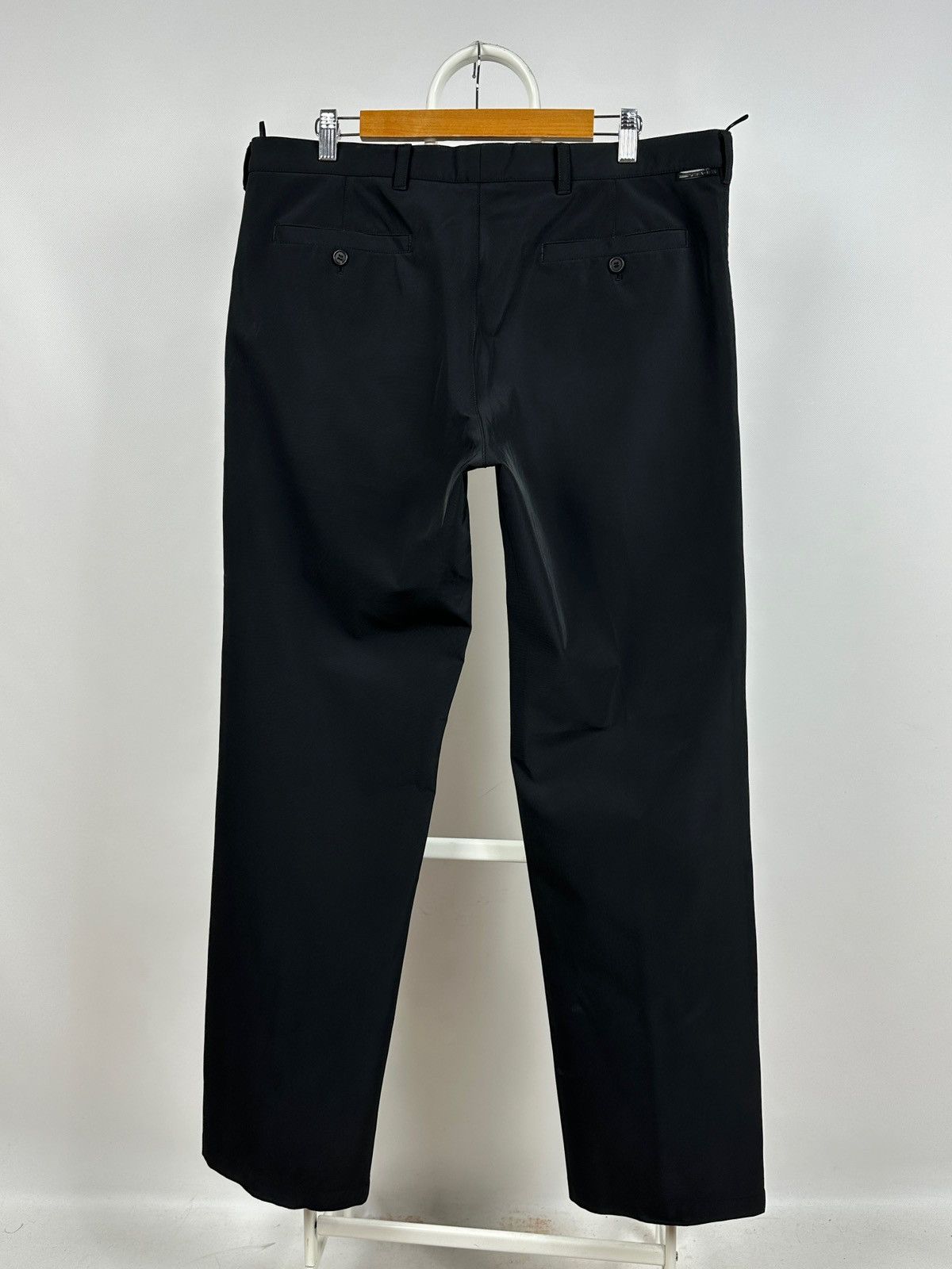 Prada Vintage Prada Black Tab Trousers Pants Size US 36 / EU 52 - 2 Thumbnail